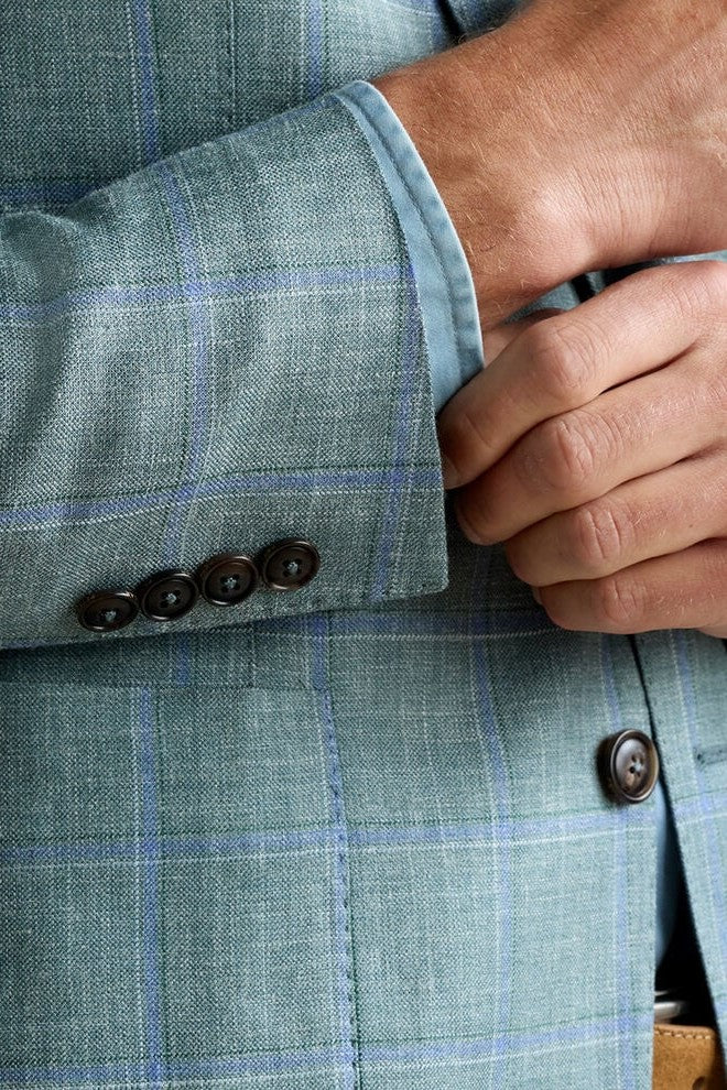 SALISBURY WINDOWPANE SOFT JACKET - Sport Coats - Novaman