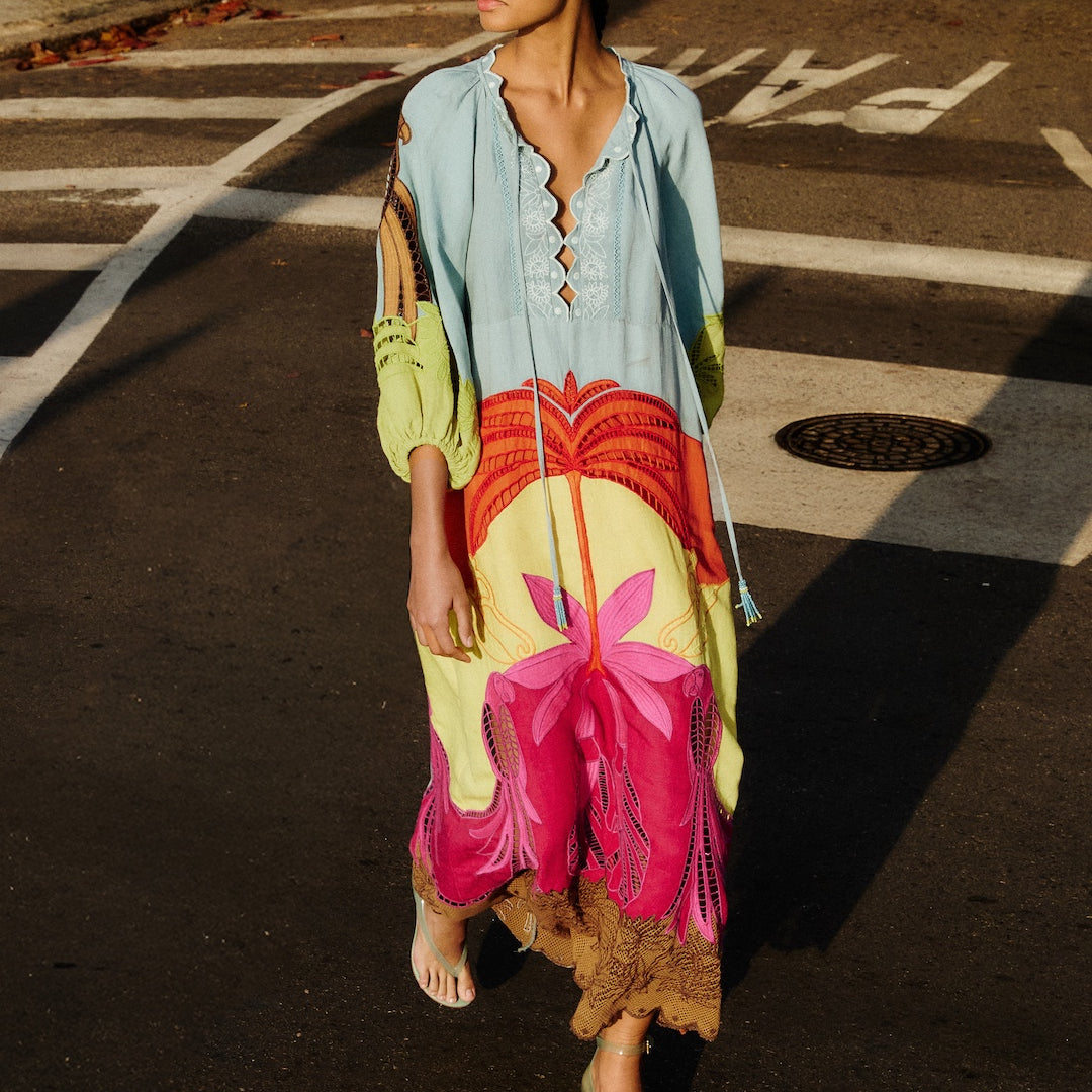 RICHELIEU MAXI DRESS - Dresses - Sassanova