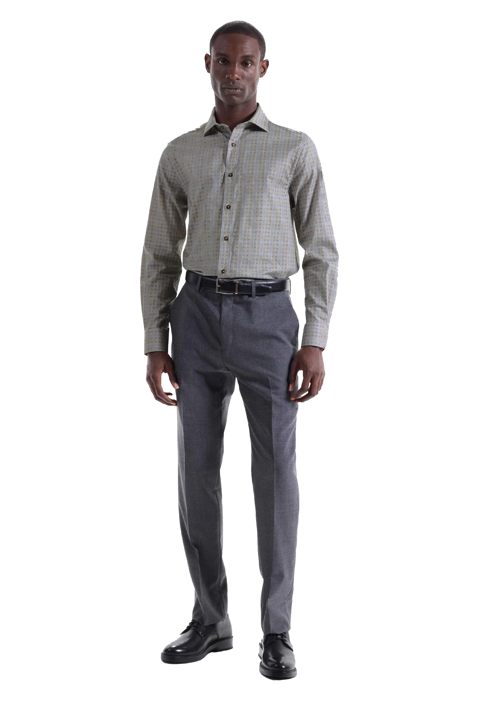 L/S AXEL WOVEN SPORT SHIRT - novaman