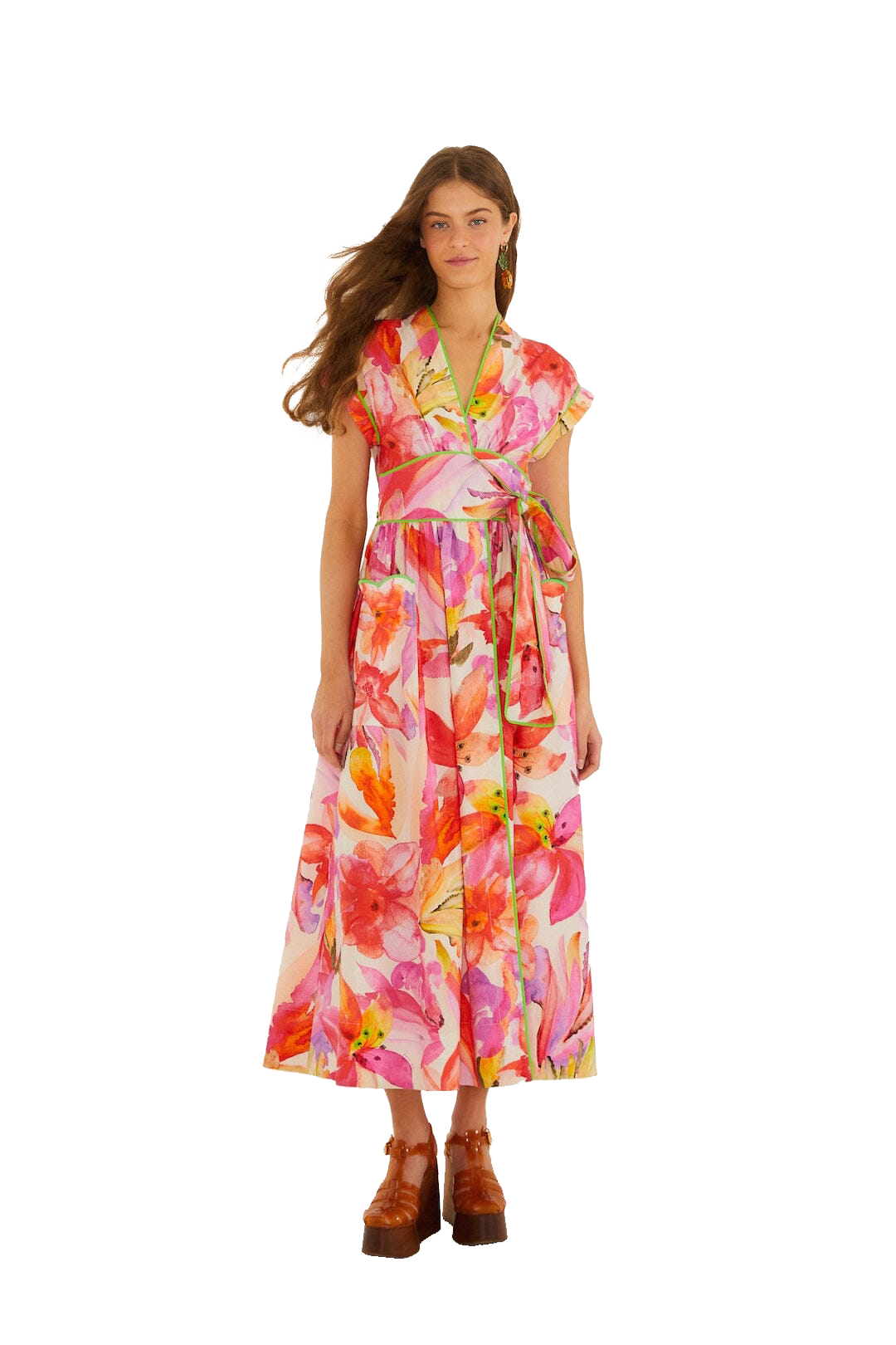 ARTSY FLORA MAXI DRESS - Dresses - Sassanova