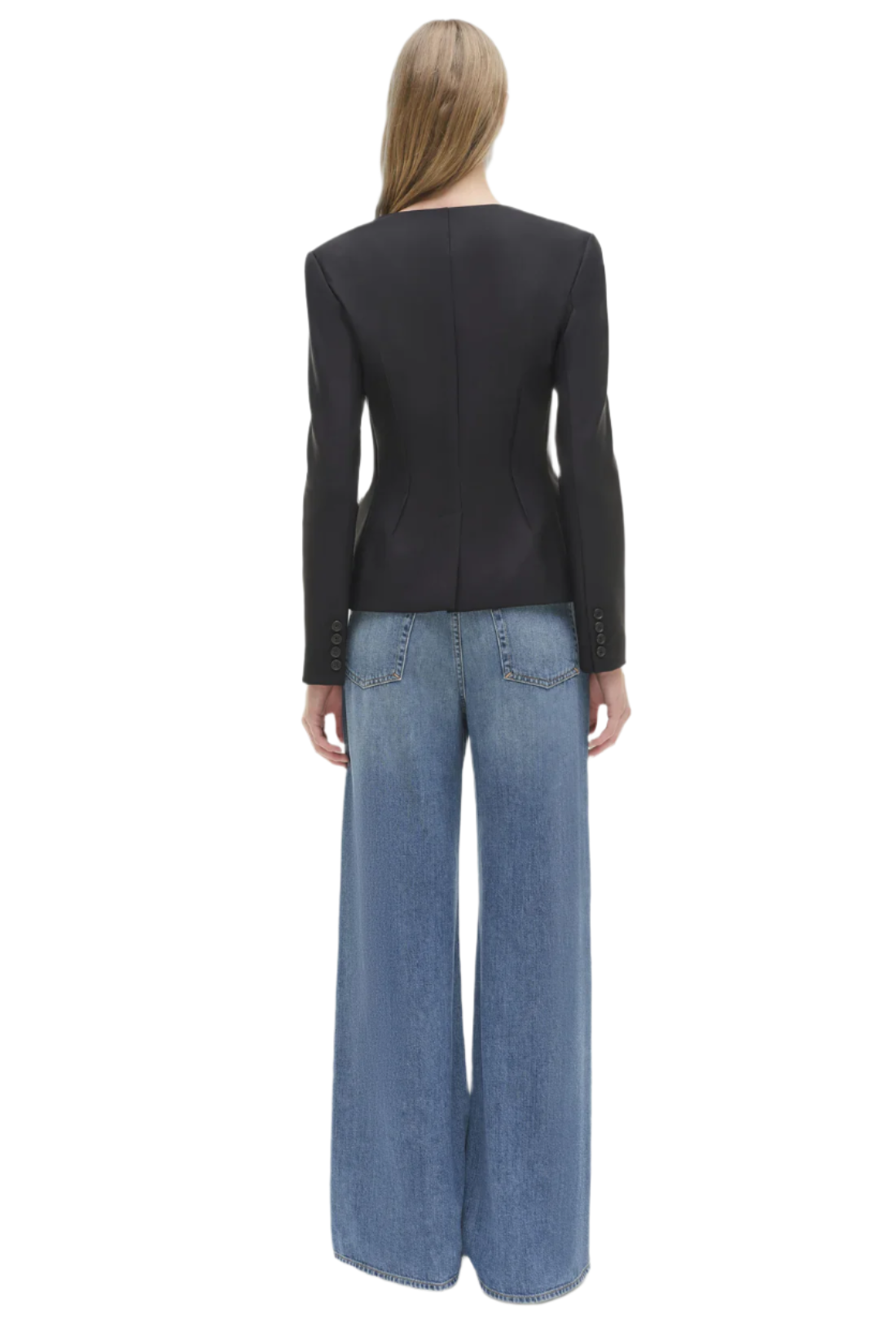 MARLOWE U-NECK JACKET - Jackets - Sassanova