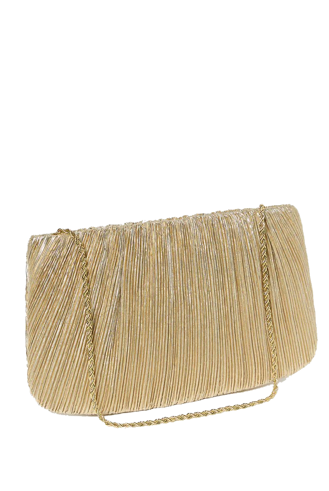 BRIT PLEATED POUCH - Sassanova