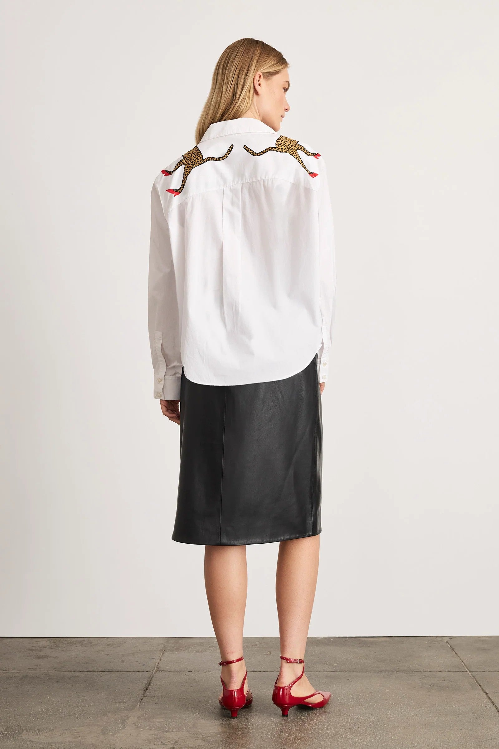 MARGAUX CHEETAH TOP - Blouses - Sassanova