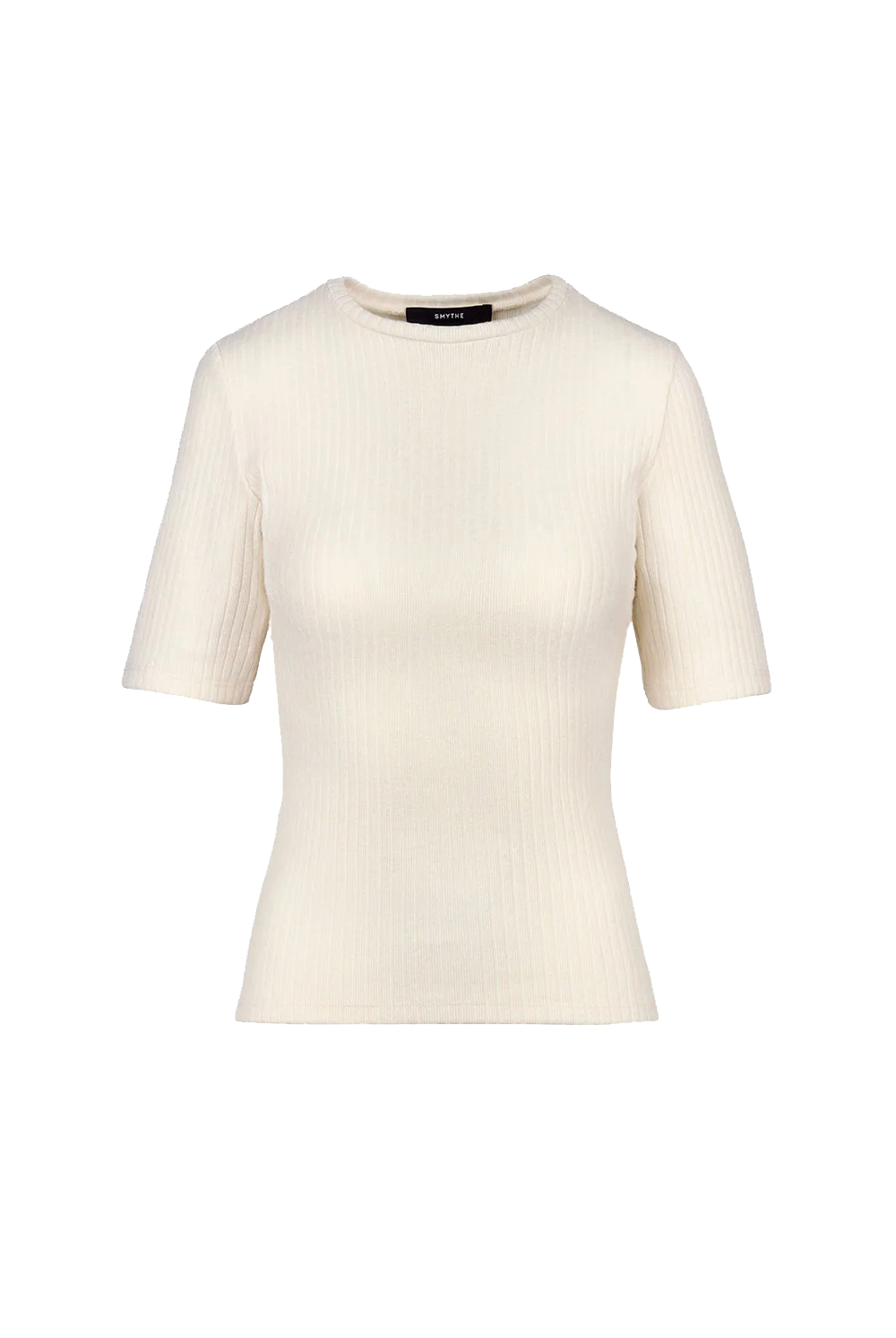 ELBOW SLEEVE KNIT CREWNECK - T-shirts - Sassanova