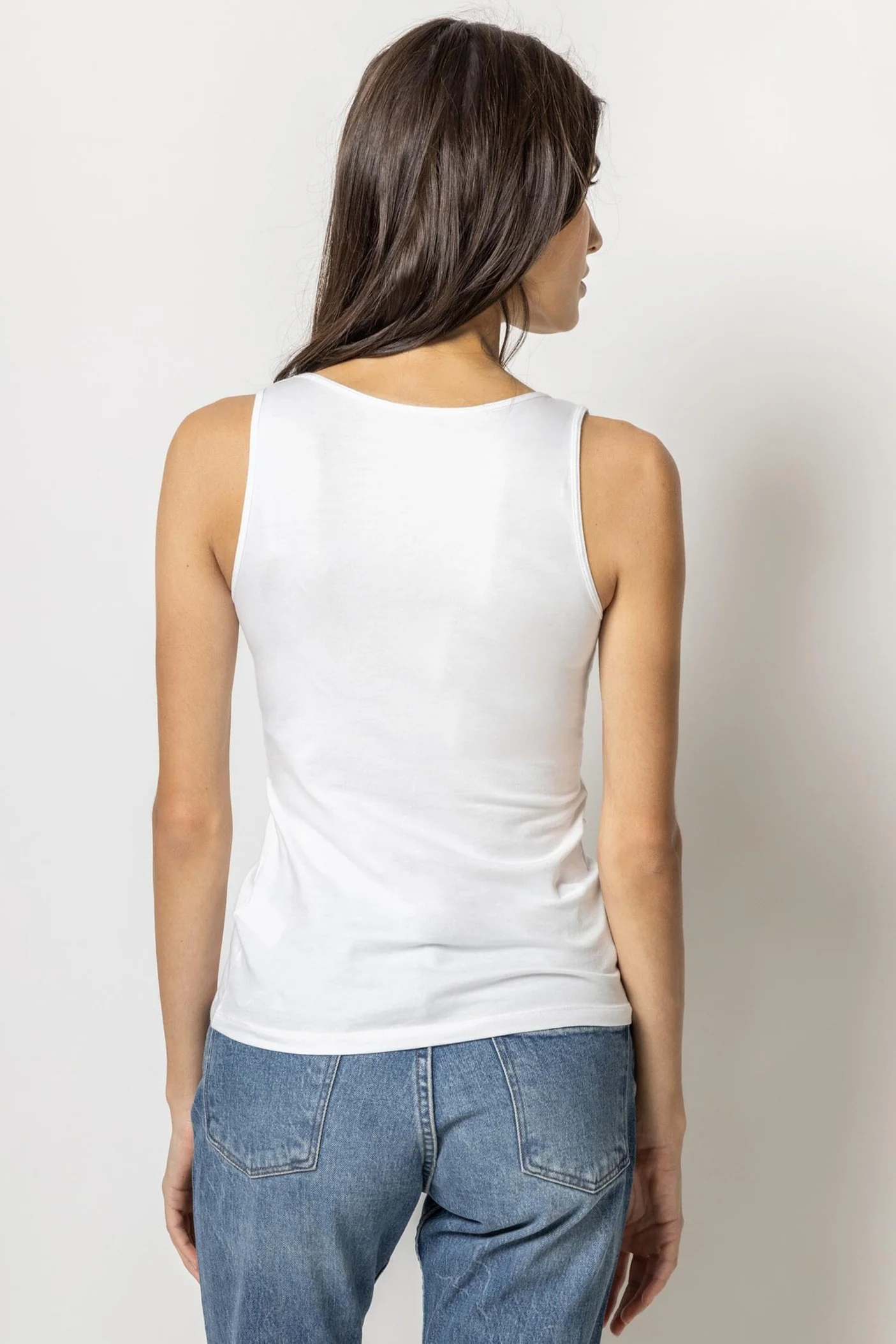 SCOOP TANK - Tank Tops - Sassanova