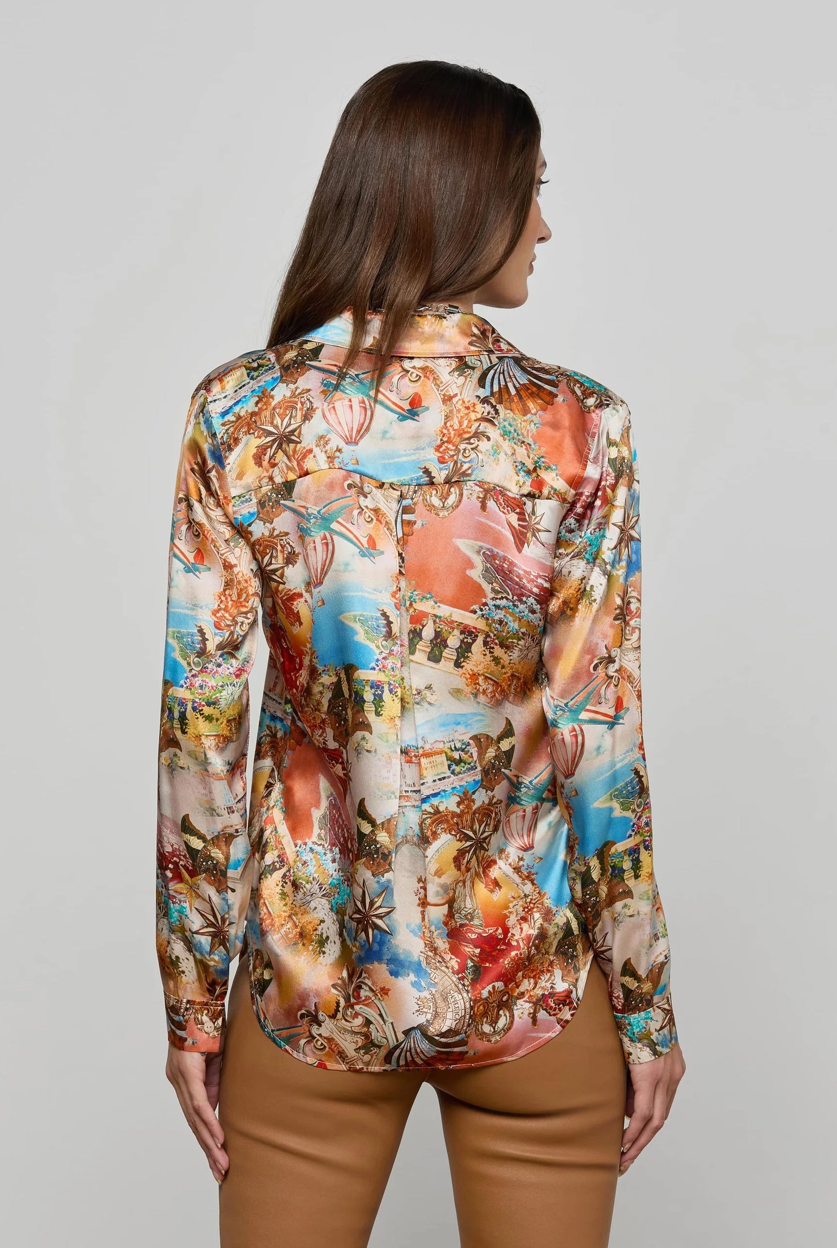 TYLER L/S BLOUSE-Sassanova