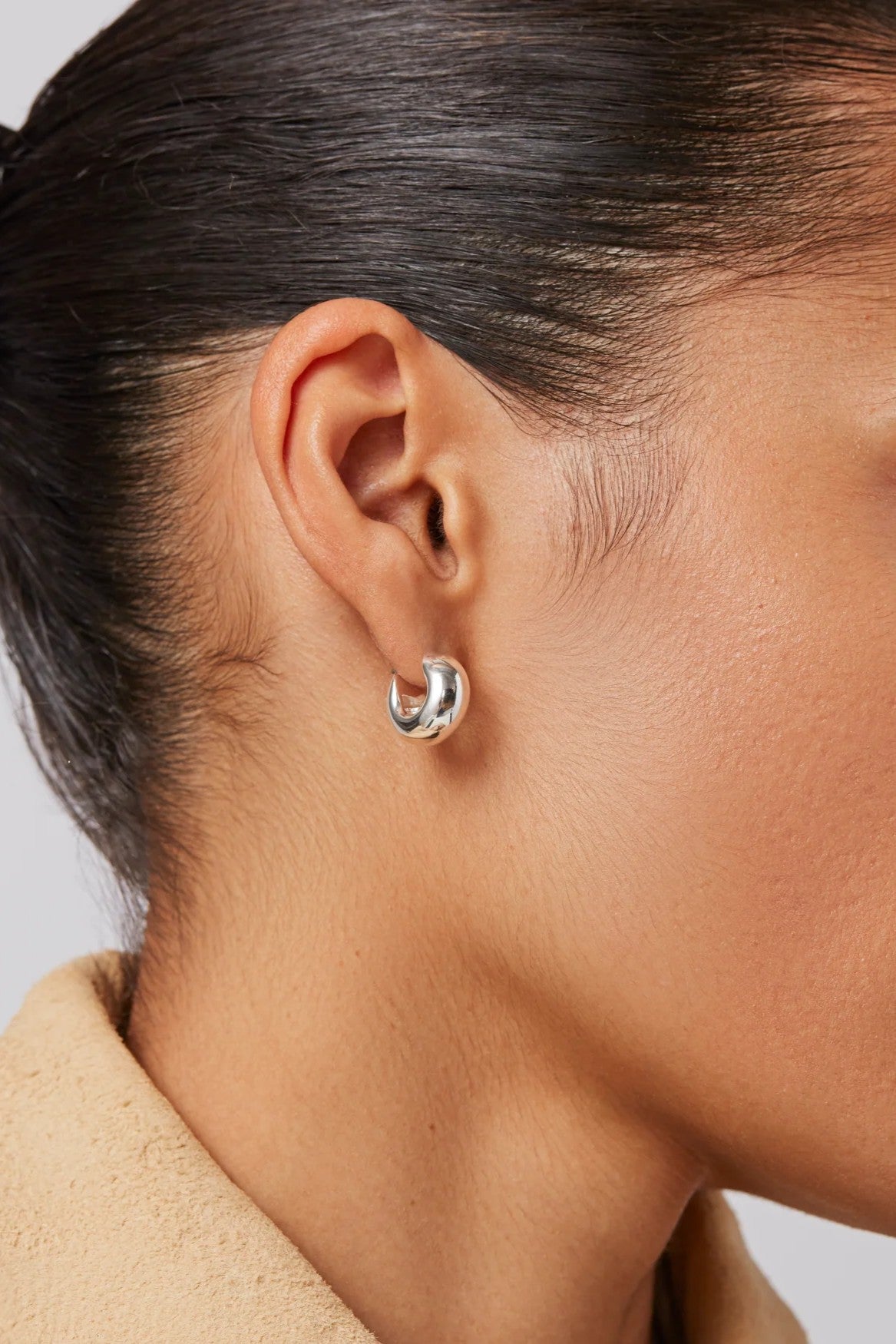 MINI TOME HOOP EARRINGS - Earrings - Sassanova