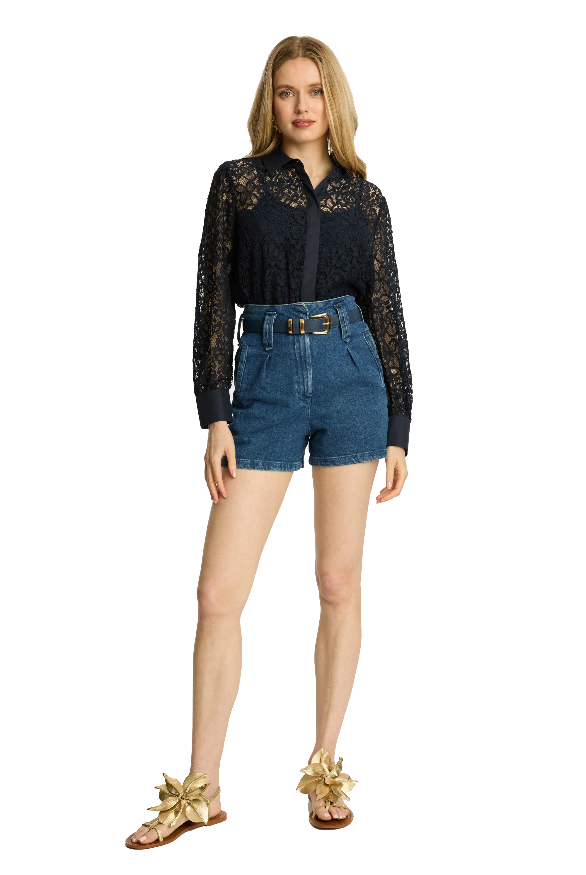 EMMIE LACE TOP - Sassanova