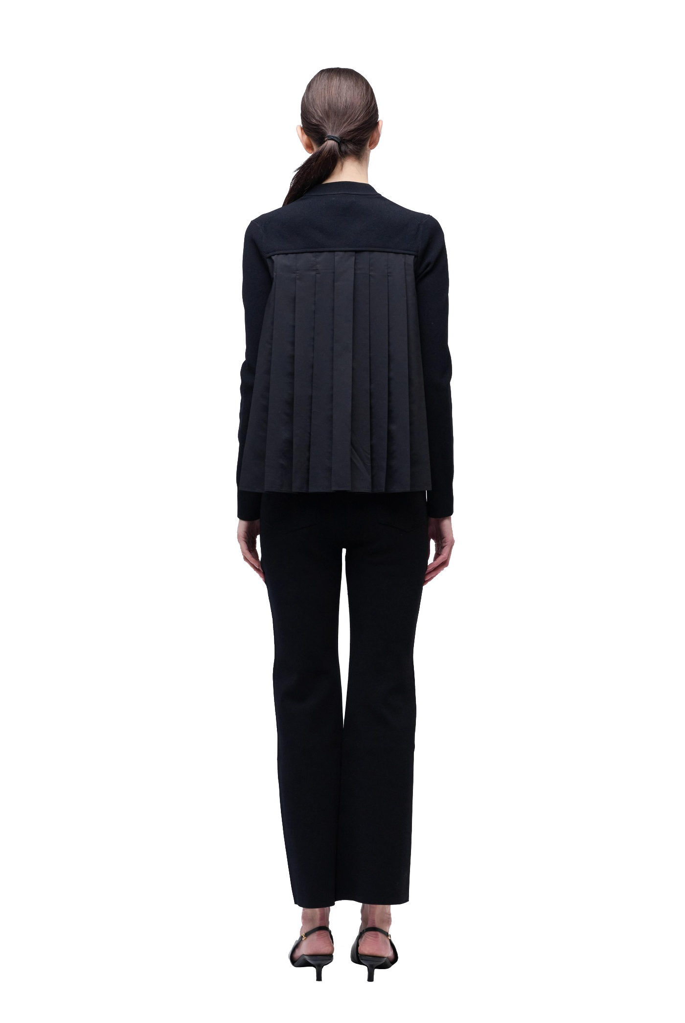 ELANORE L/S PLEATED TOP - sassanova
