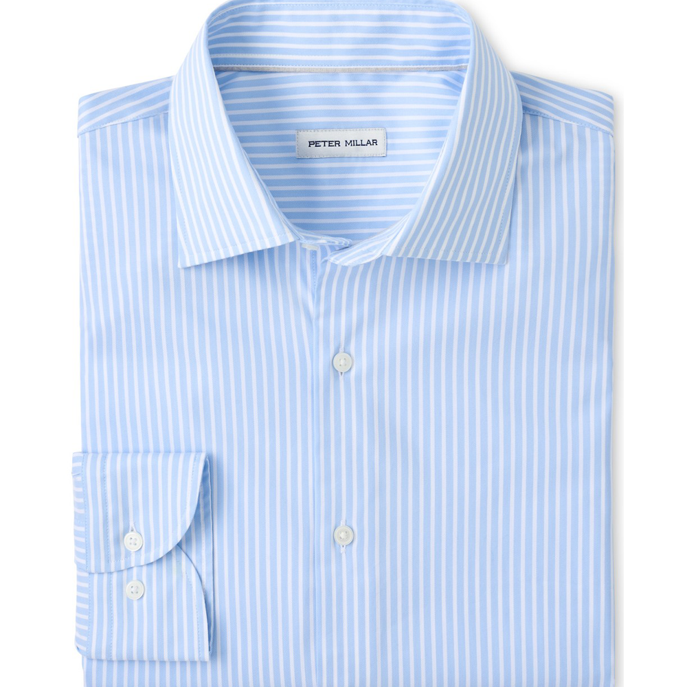 LANGLEY CROWN LITE STRETCH SPORT SHIRT - Long Sleeved Shirts - Novaman