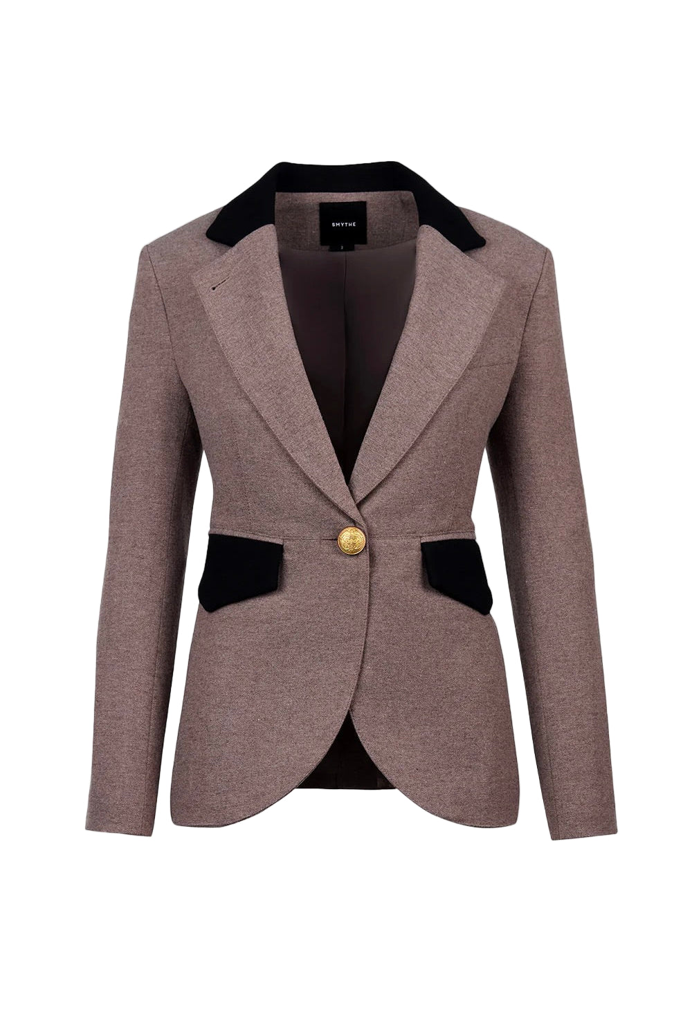 BLOCKED SEAMED BLAZER
sassanova