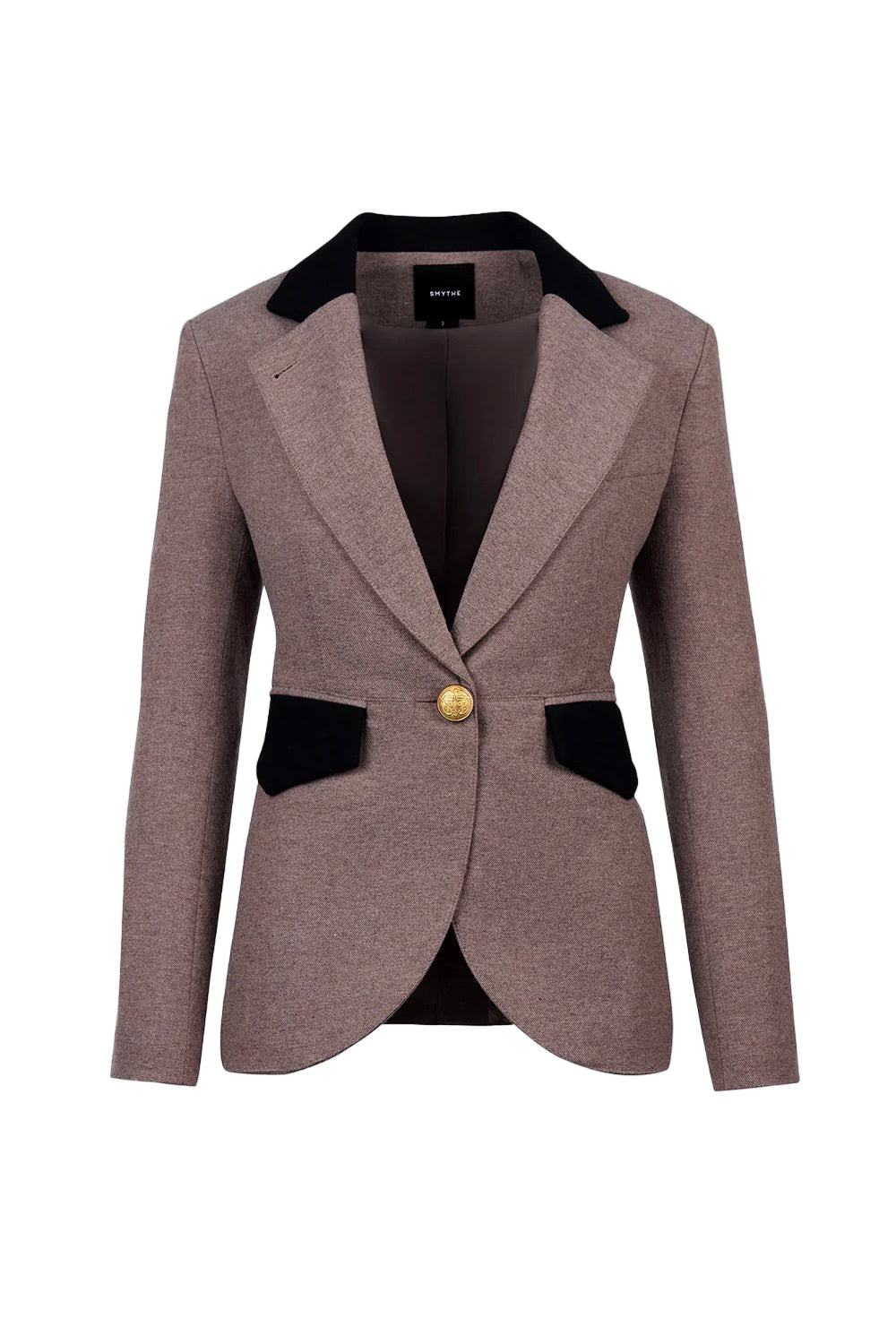 BLOCKED SEAMED BLAZER
sassanova