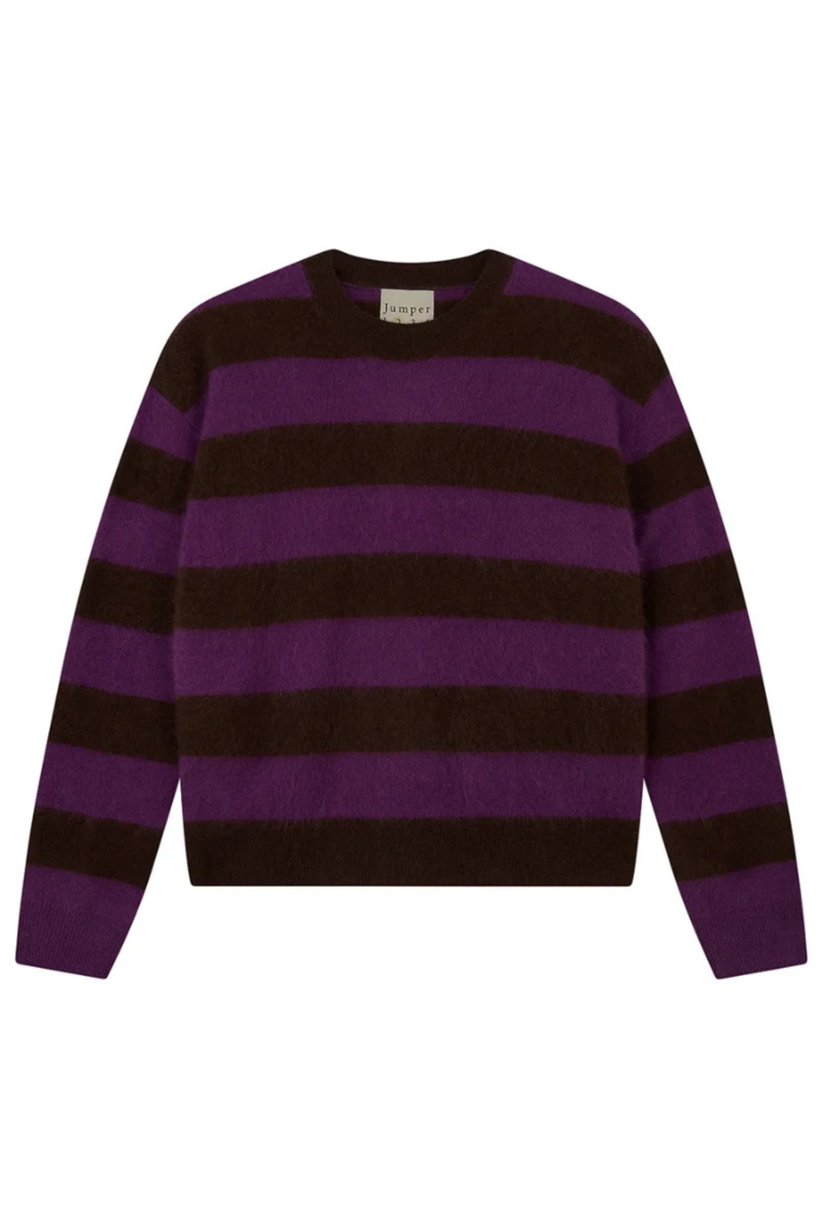 BRUSHED STRIPE CREW Sassanova