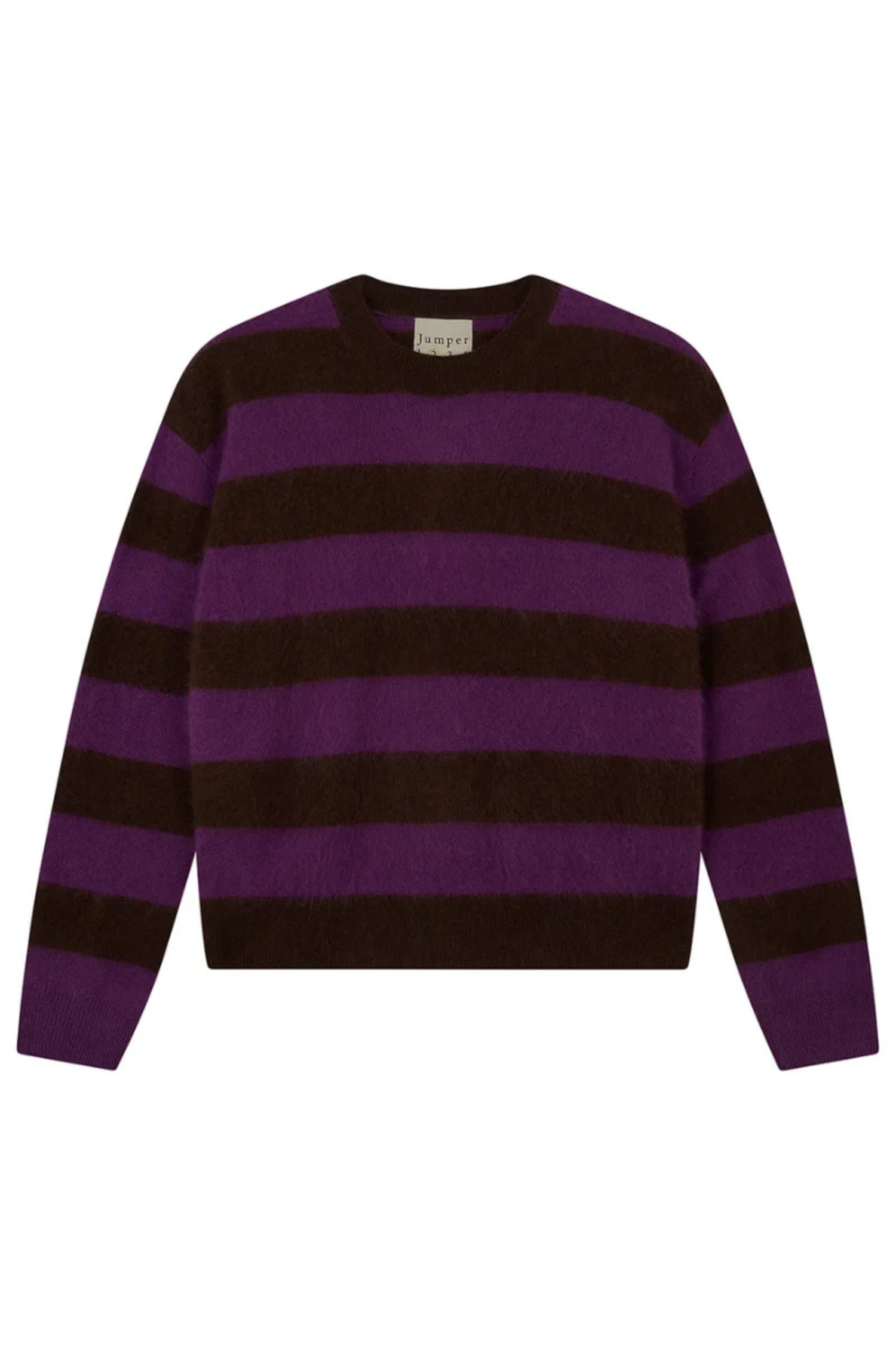 BRUSHED STRIPE CREW Sassanova