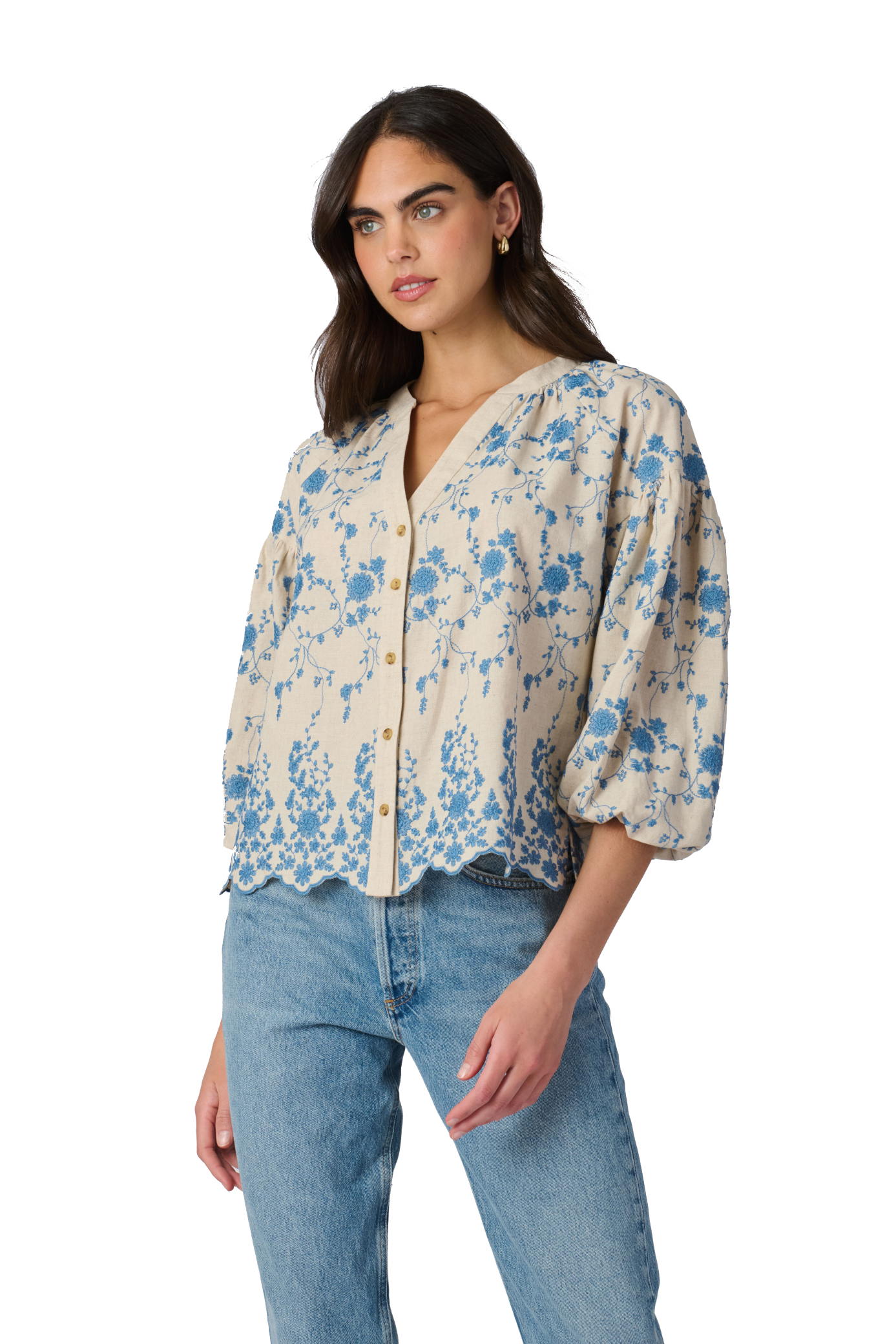 FRED TOP - Blouses - Sassanova