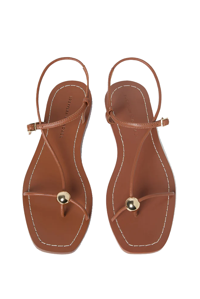 LARA STRAPPY FLAT SANDAL - Shoes - Sassanova