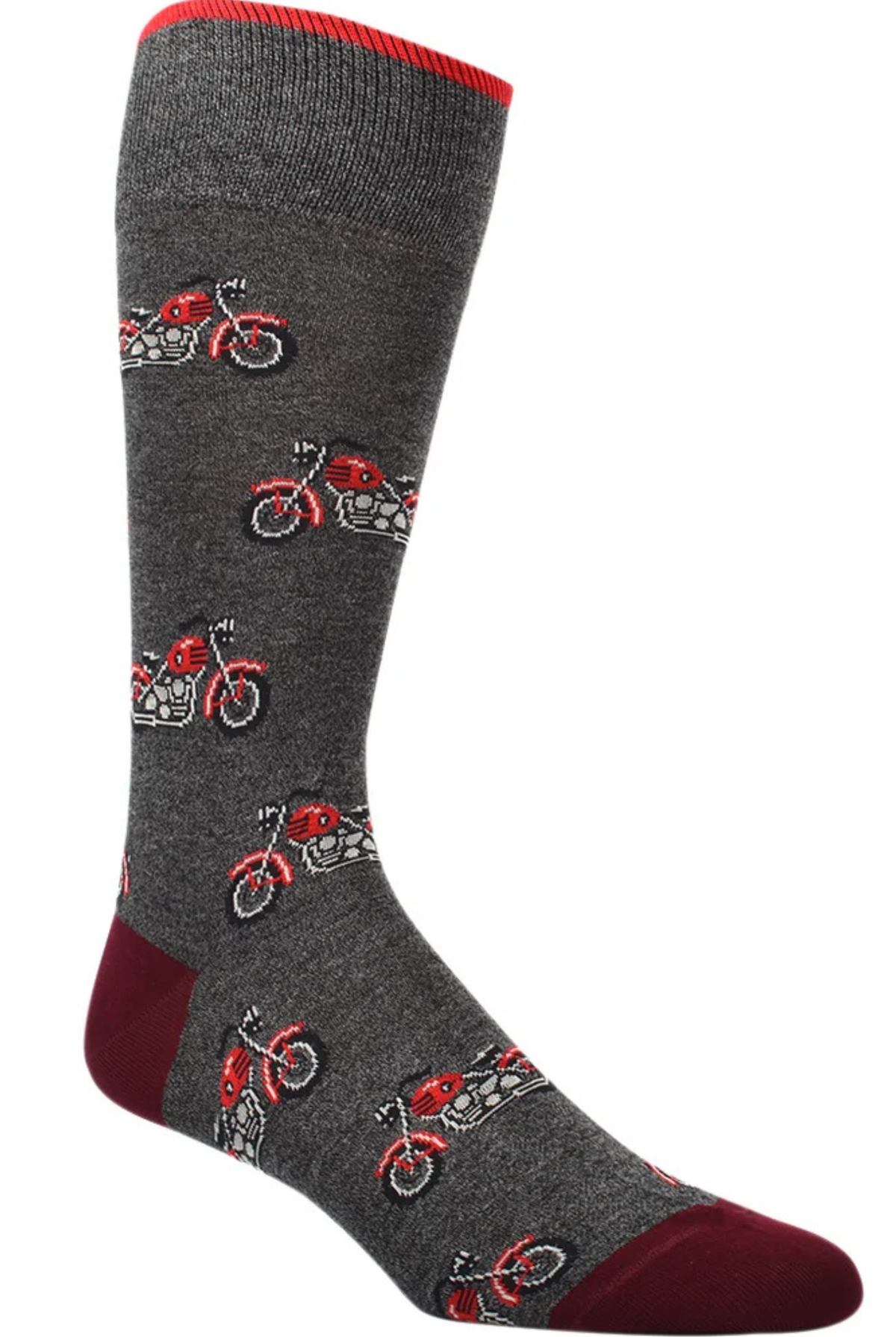 MOTORCYCLE SOCKS CHARCOAL Sassanova / Novaman