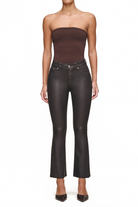 BRIDGET BOOT HIGH RISE CROP COATED - sassanova