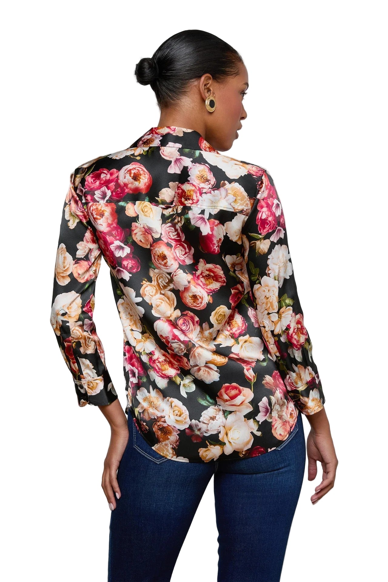 DANI 3/4 SLV BLOUSE-sassanova