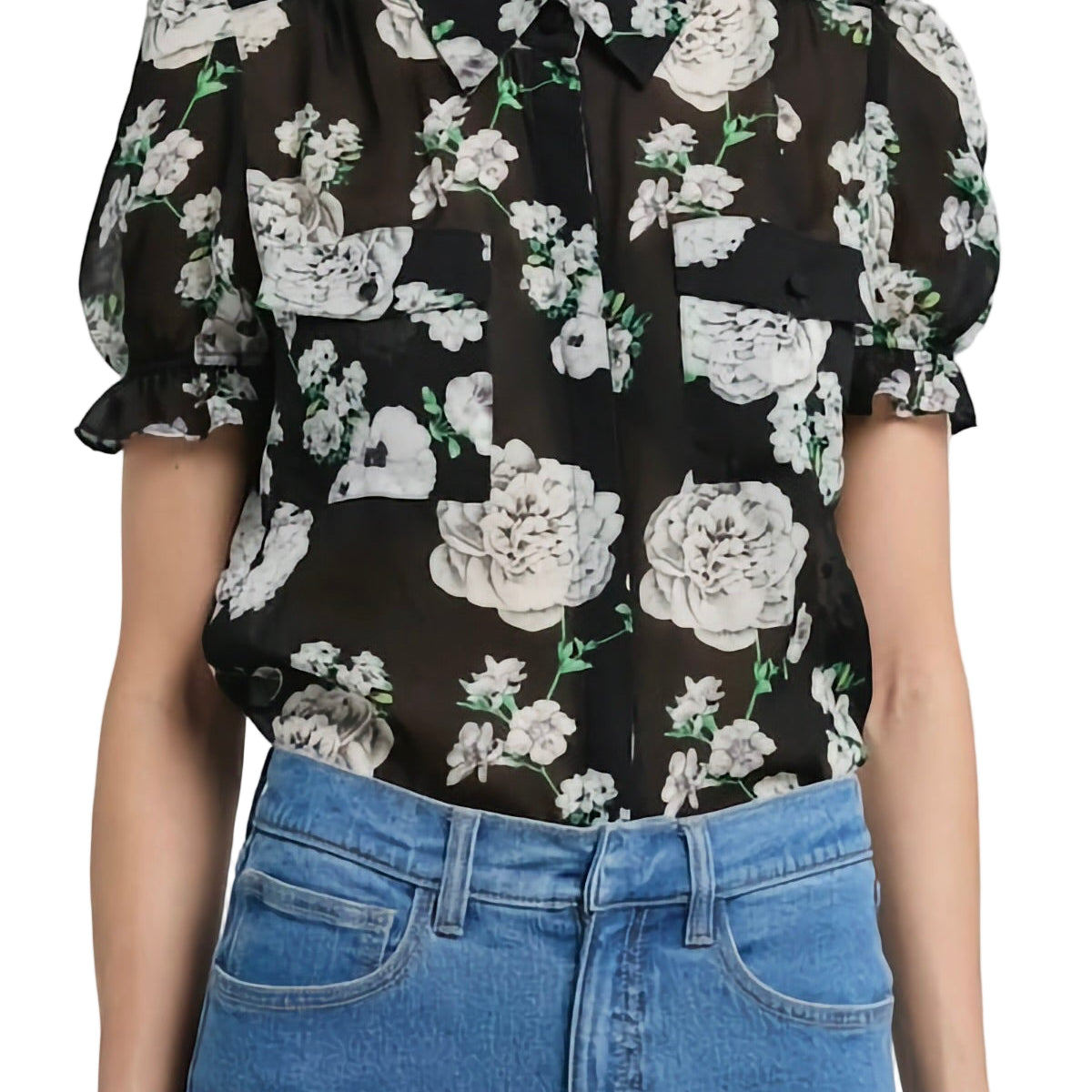 MINA FLORAL GEORGETTE SHIRT
sassanova