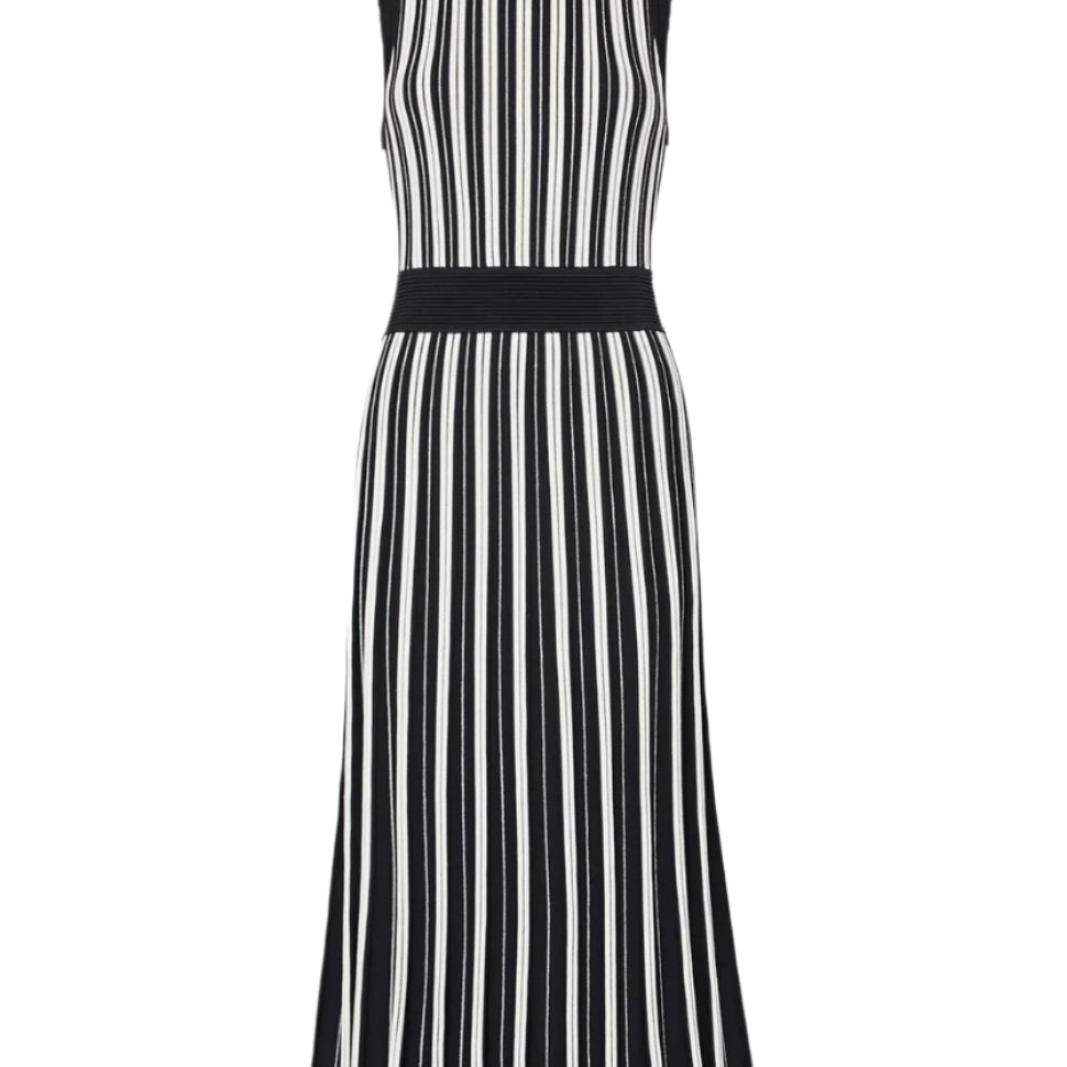 SLVLS PLEATED MIDI DRESS - Sweaters - Sassanova