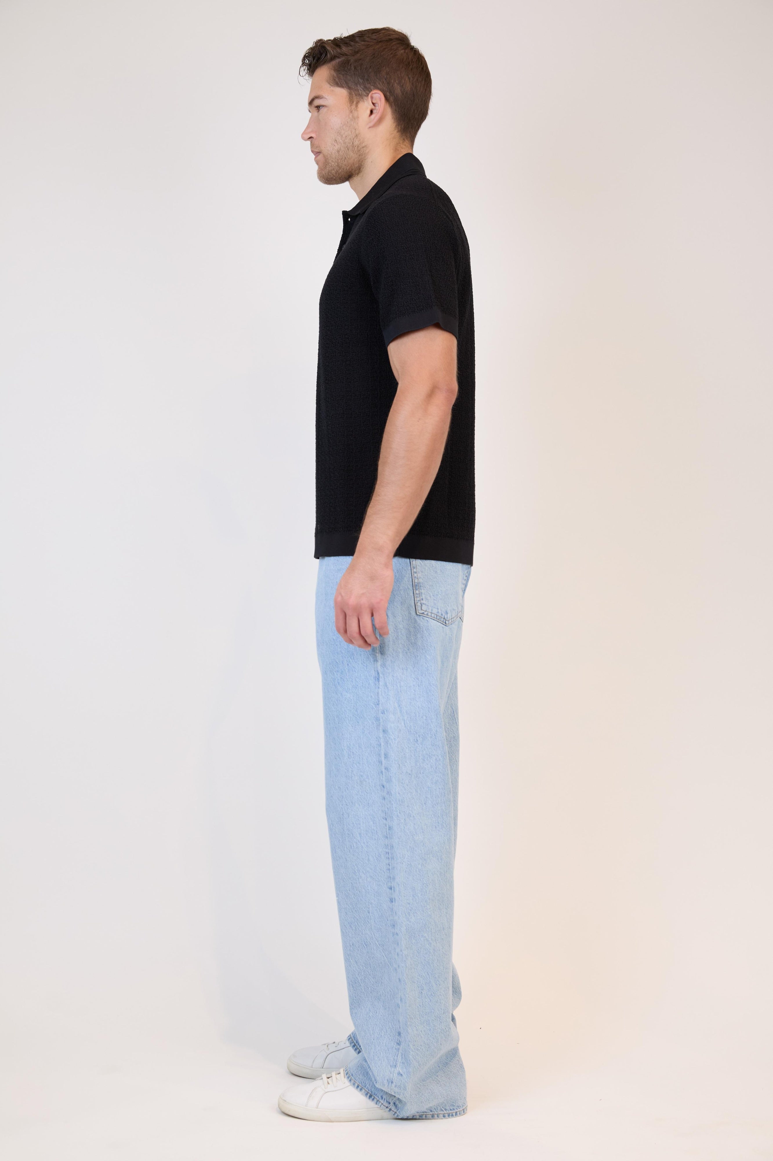 CALUM SHORT SLEEVE POLO - Polos - Novaman