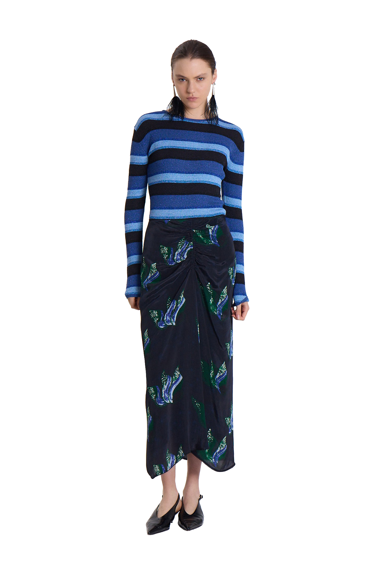 MELROSE BONNY MIDI SKIRT - Skirt - Sassanova