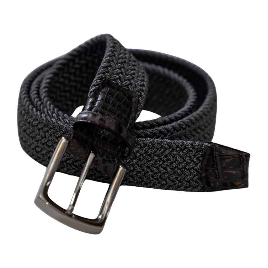 ITALIAN WOVEN BELT - Belts - Novaman