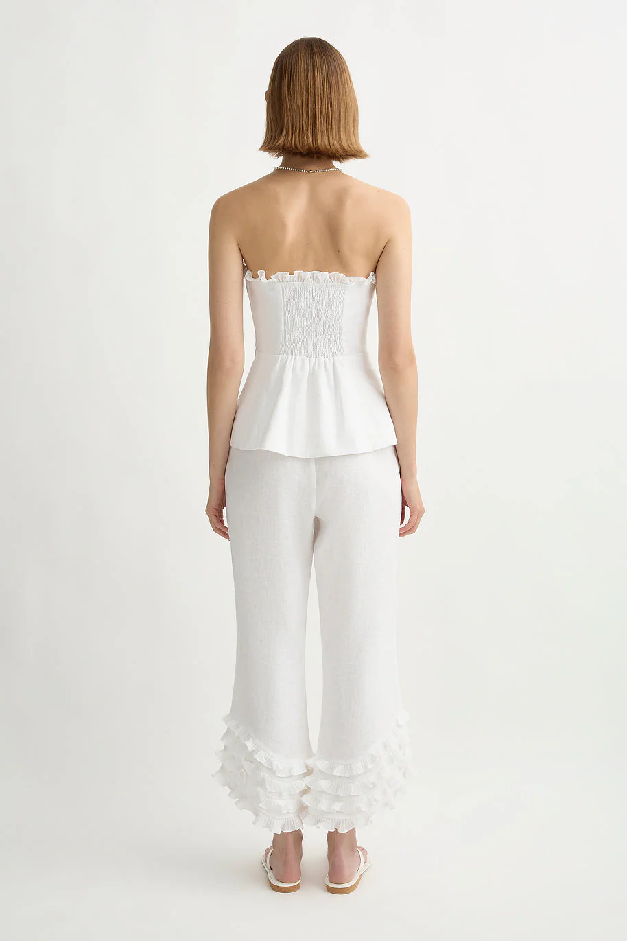 FLORENCE STRAPLESS TOP - Blouses - Sassanova