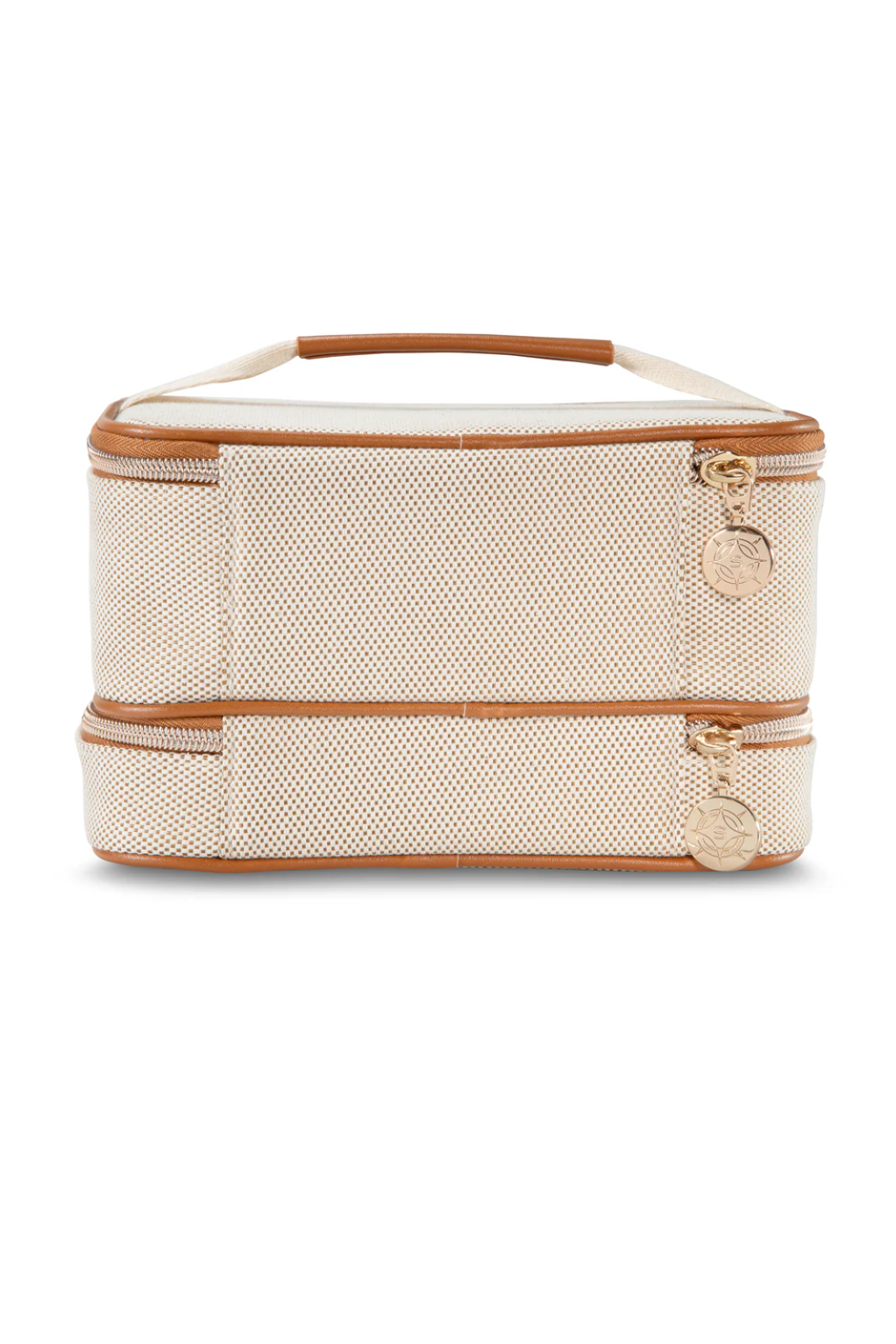TROPEA IVORY JENNY TRAIN CASE - sassanova