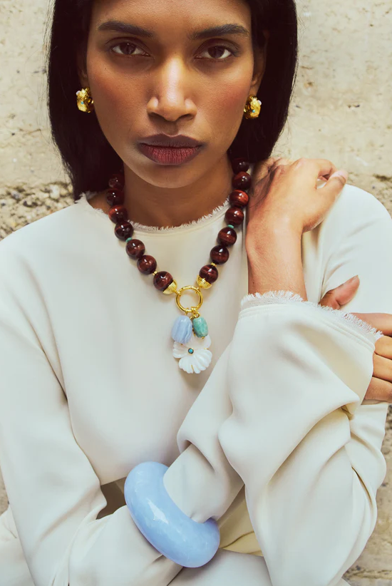 KAHLO HOOPS- GLD - Earrings - Sassanova