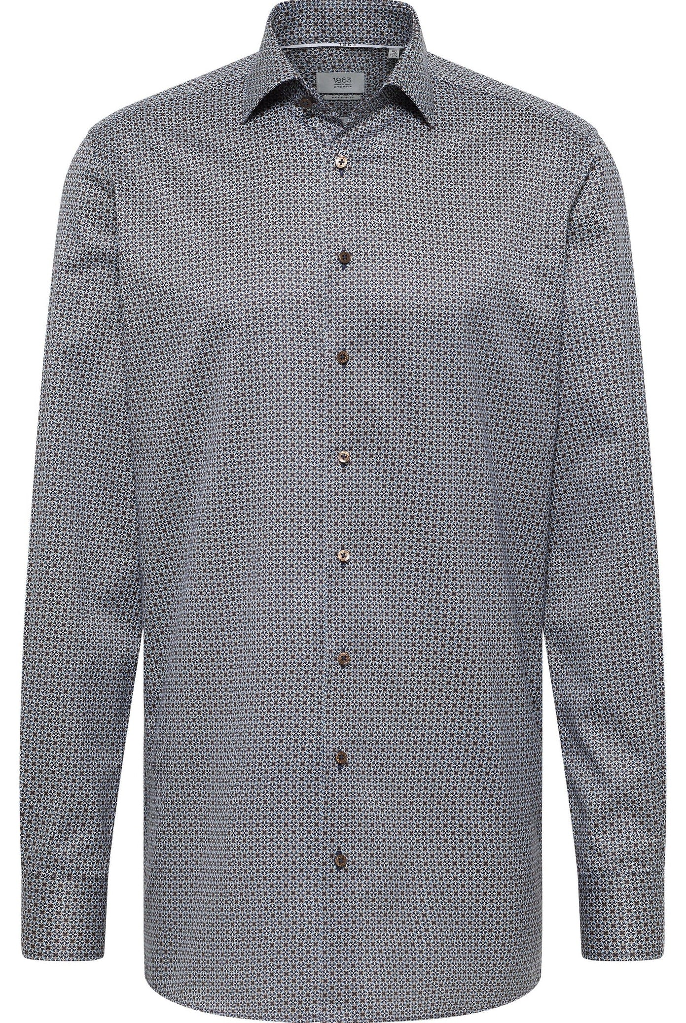 PREMIUM PRINTED TWILL W/ KENT COLLAR - novaman