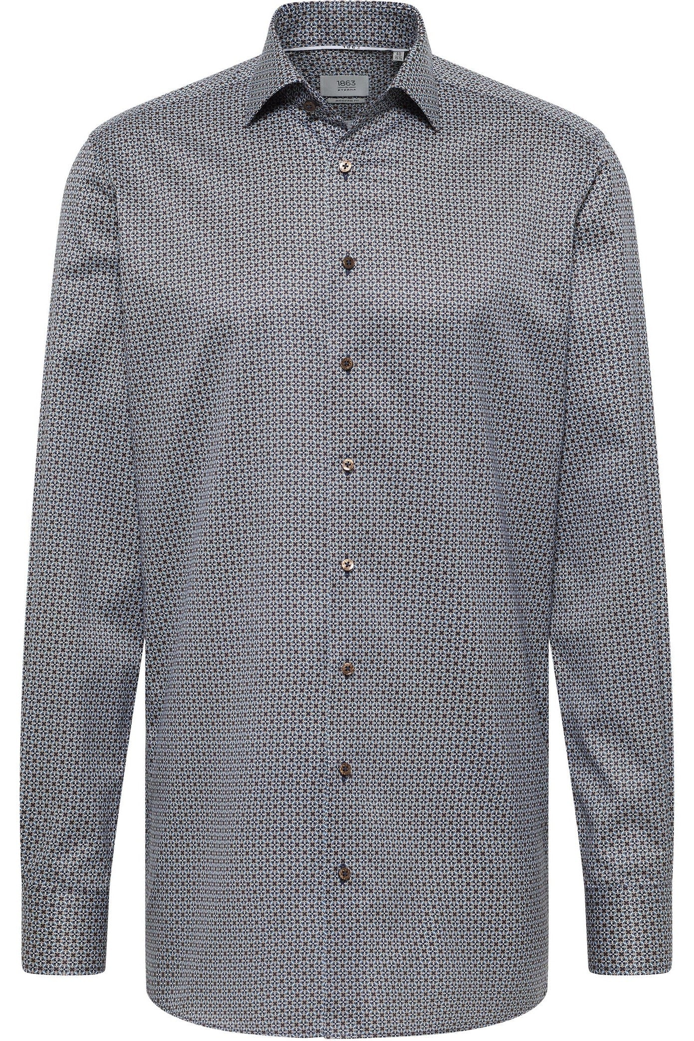 PREMIUM PRINTED TWILL W/ KENT COLLAR - novaman