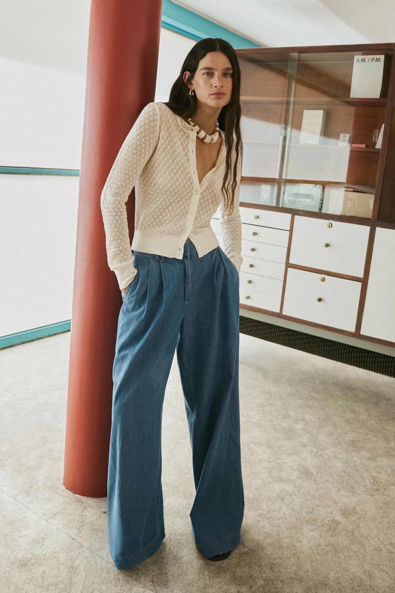 LISA KNIT CARDIGAN - Sweaters - Sassanova