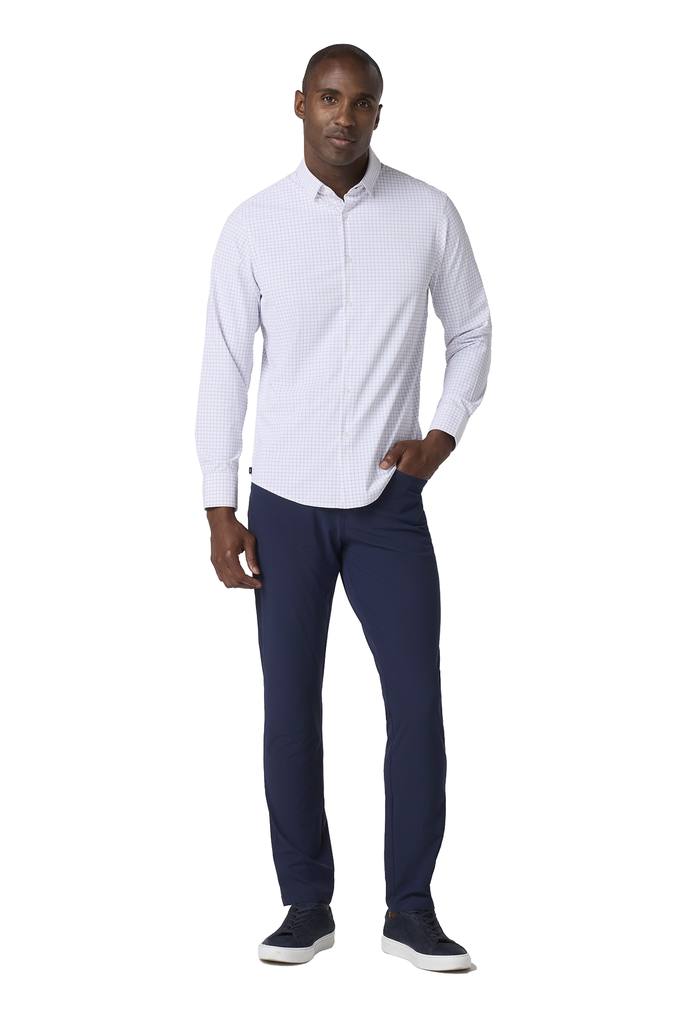 LEEWARD NO TUCK LS DRESS SHIRT-Novaman