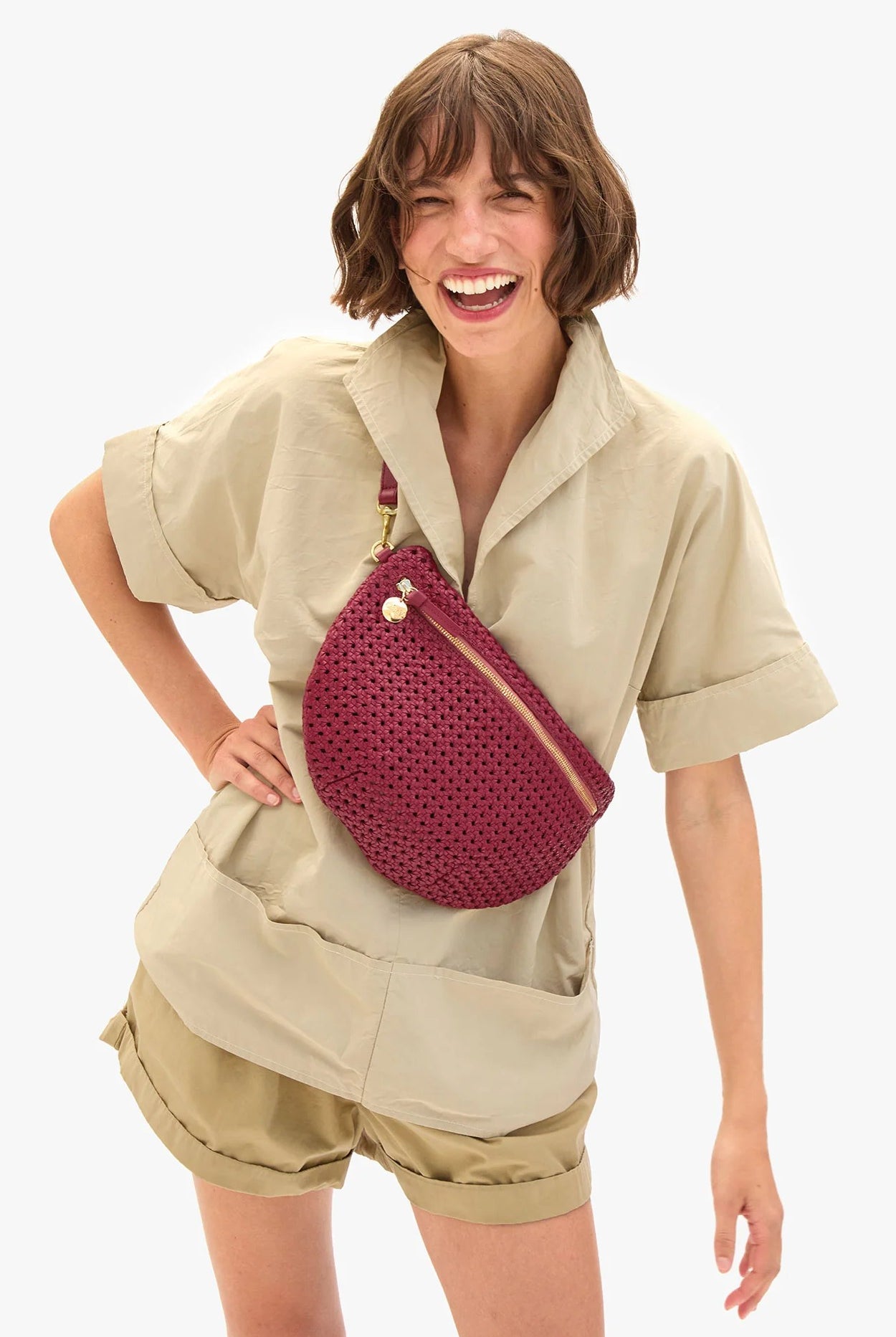 GRANDE FANNY RATTAN - Handbags - Sassanova