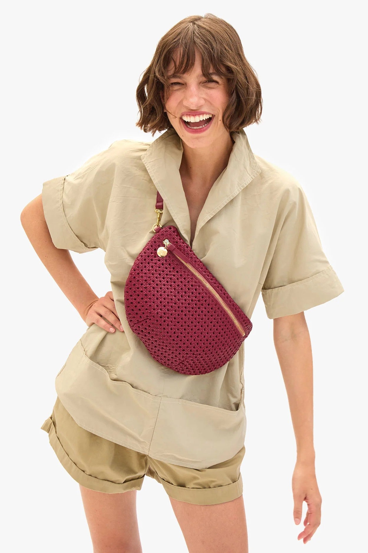 GRANDE FANNY RATTAN - Handbags - Sassanova