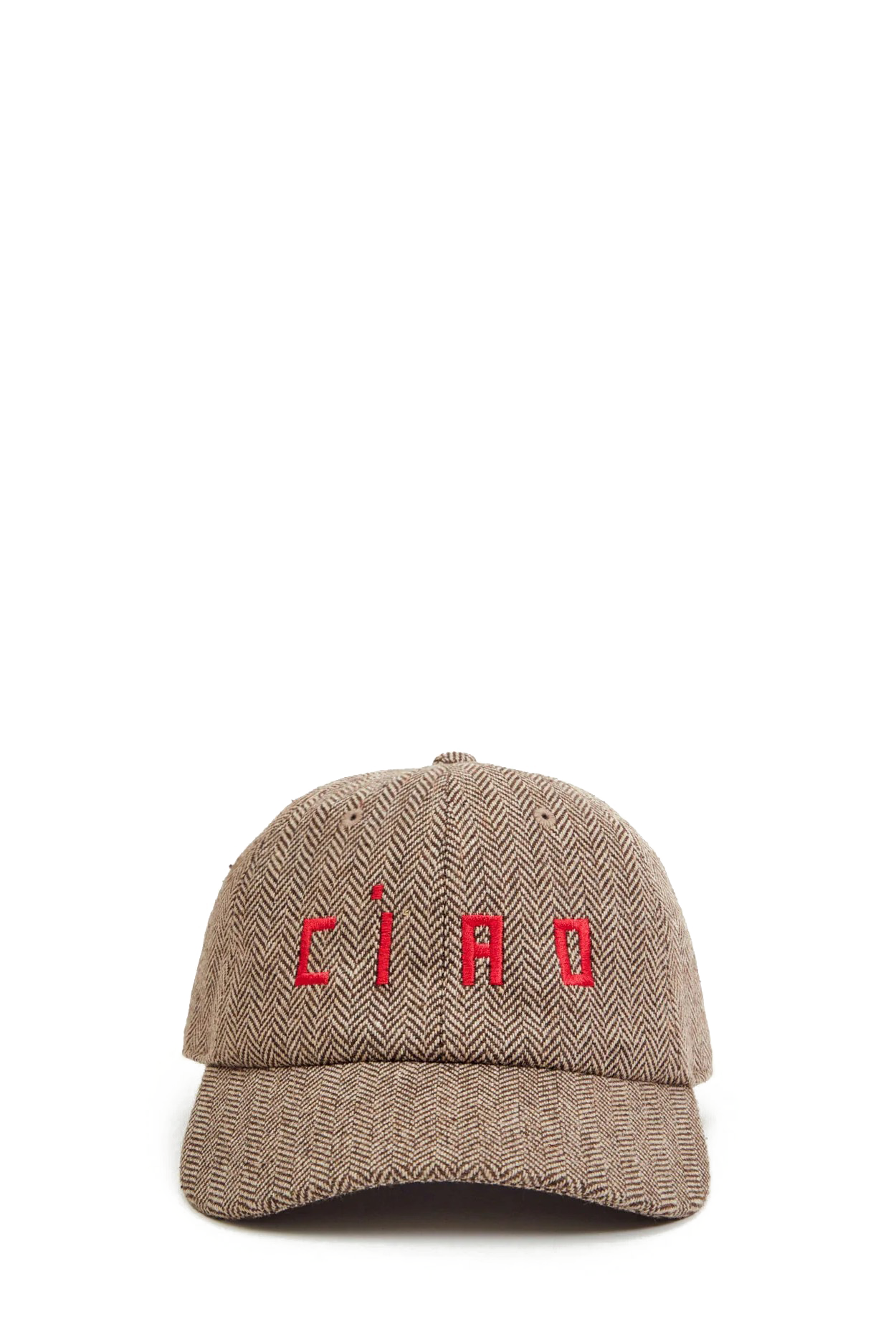 CIAO WOOL BASEBALL HAT- TAUPE - sassanova