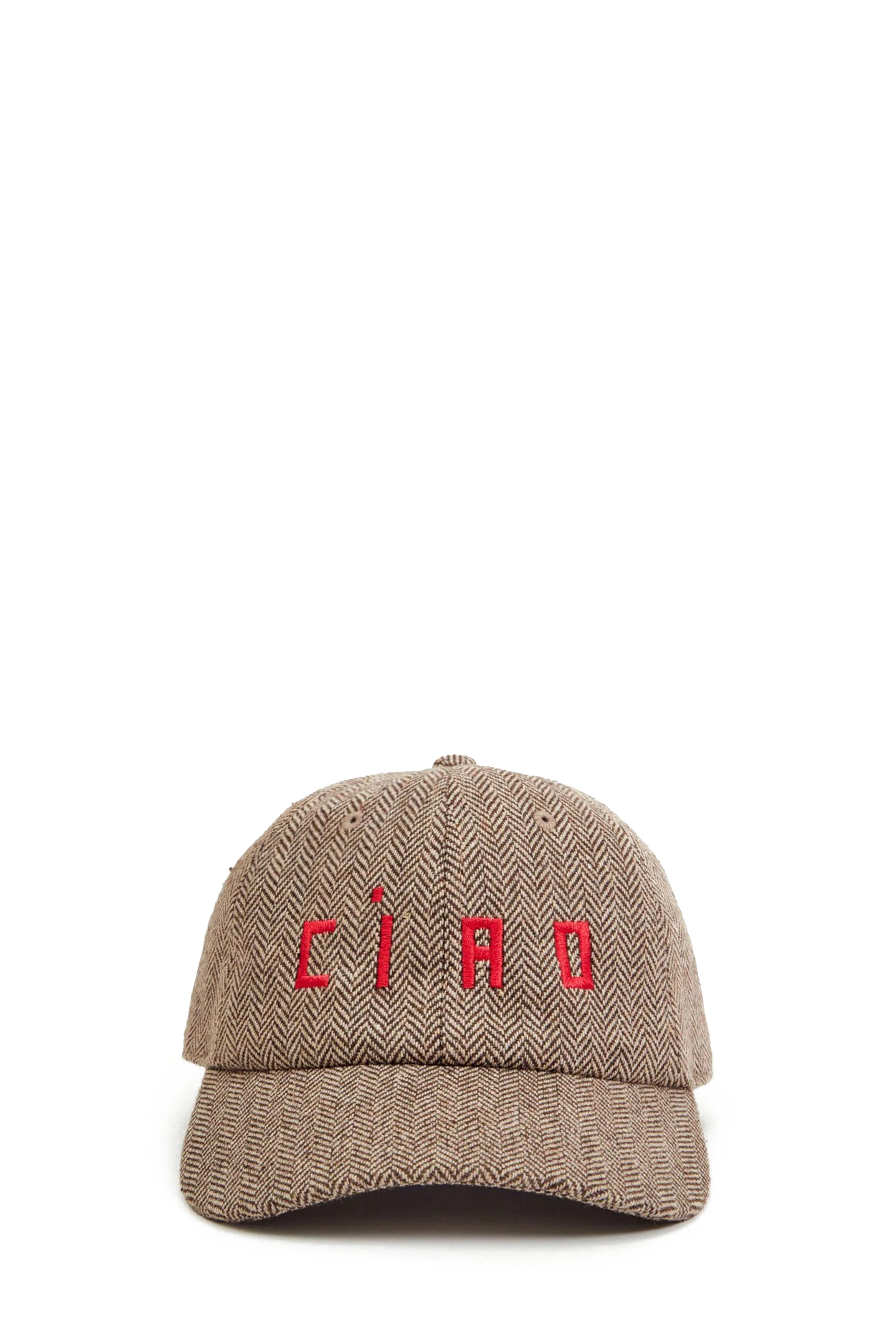 CIAO WOOL BASEBALL HAT- TAUPE - sassanova