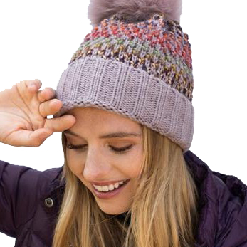 EXPRESS KNIT FAUX FUR BEANIE - Sassanova