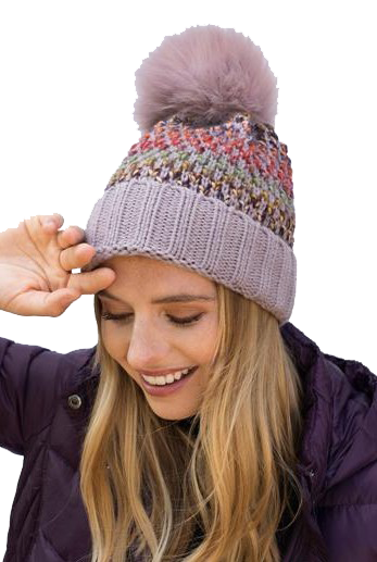 EXPRESS KNIT FAUX FUR BEANIE - Sassanova