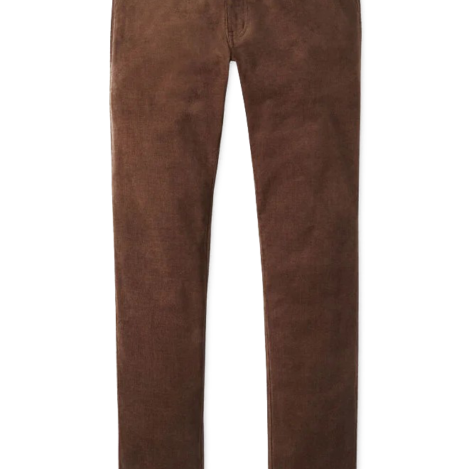 SUPERIOR SOFT CORDUROY pants in dark brown-novaman