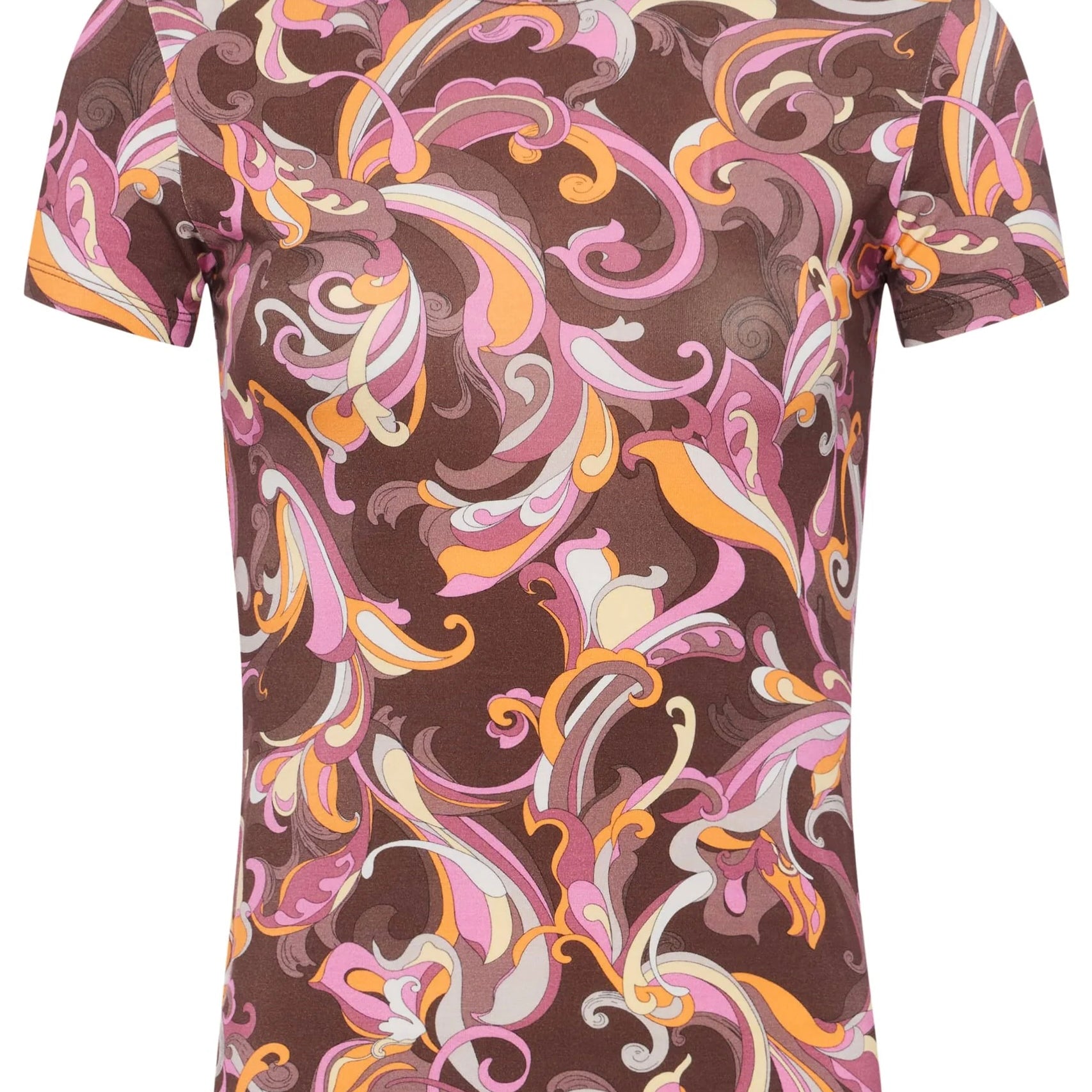 RESSI SS ABSTRACT PAISLEY TEE - T-shirts - Sassanova