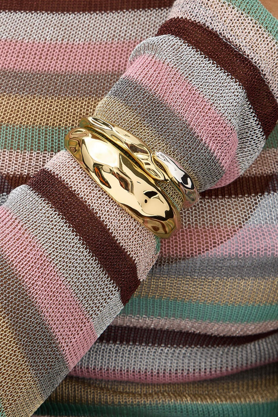 ANNA CUFF- GLD/SILVER
sassanova