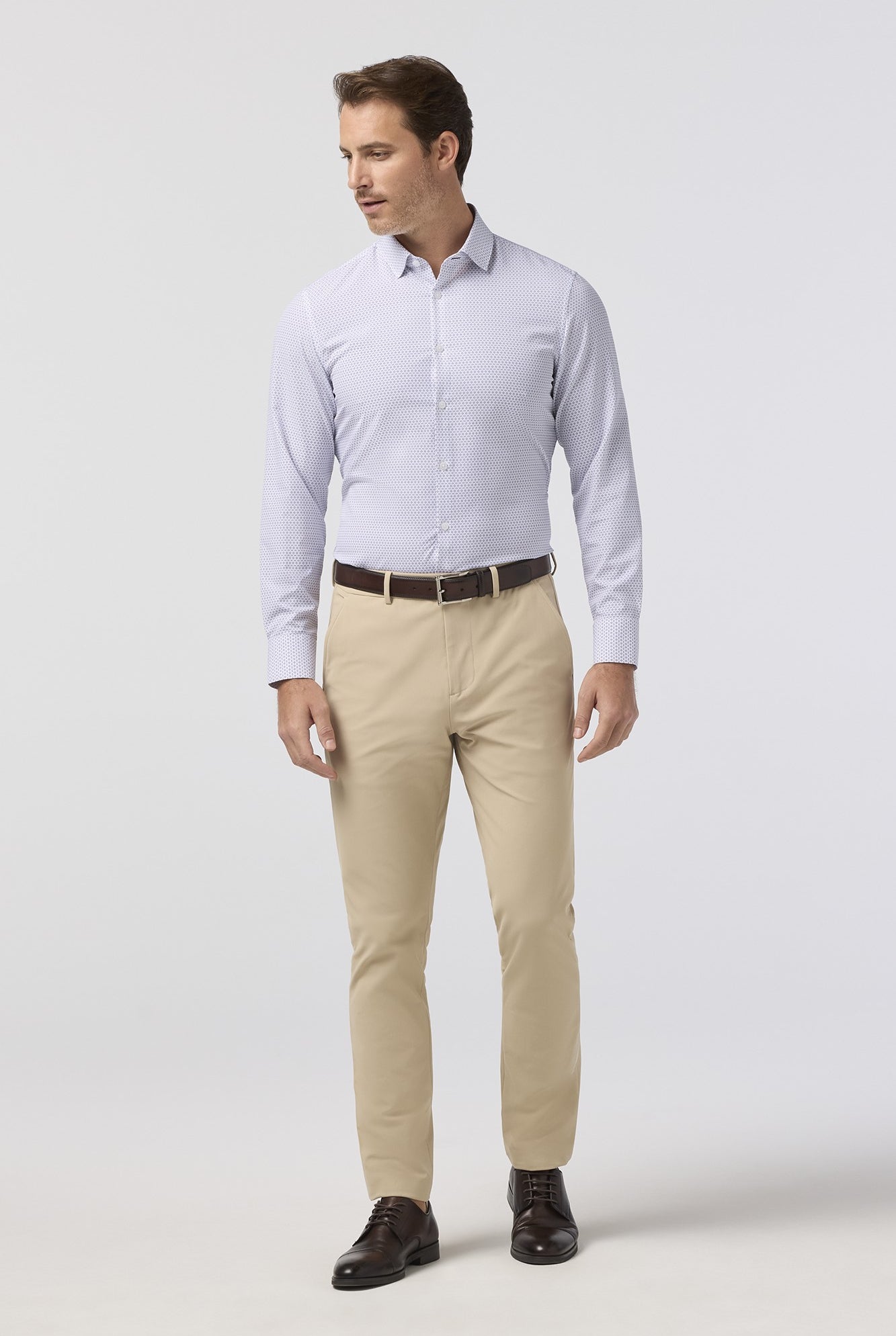 LEEWARD LONG SLEEVE DRESS SHIRT - Long Sleeved Shirts - Novaman