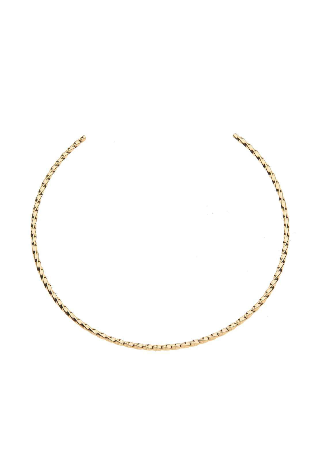 TWISTED NECK CUFF - Necklaces - Sassanova