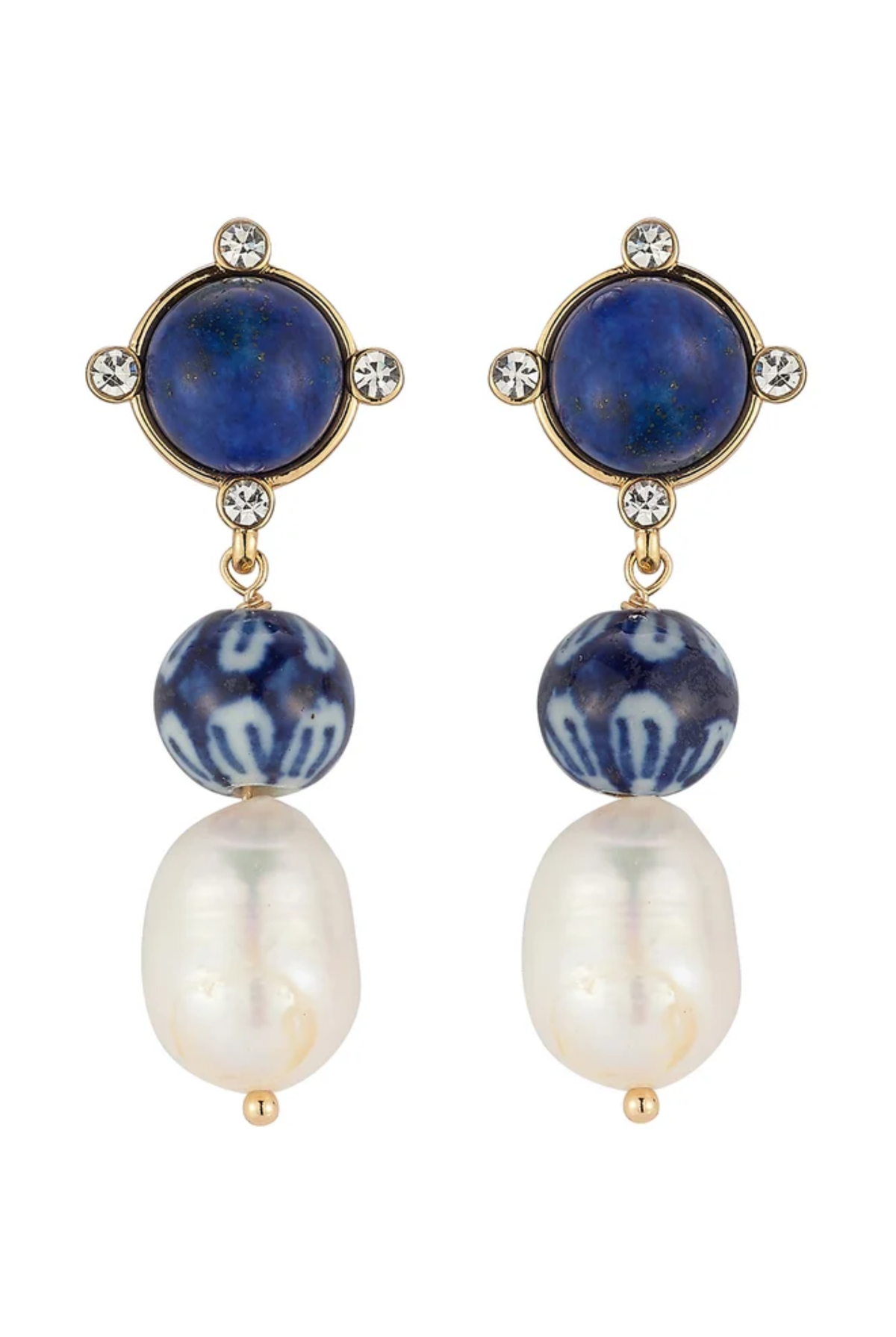 CLARA EARRINGS- BLUES Sassanova