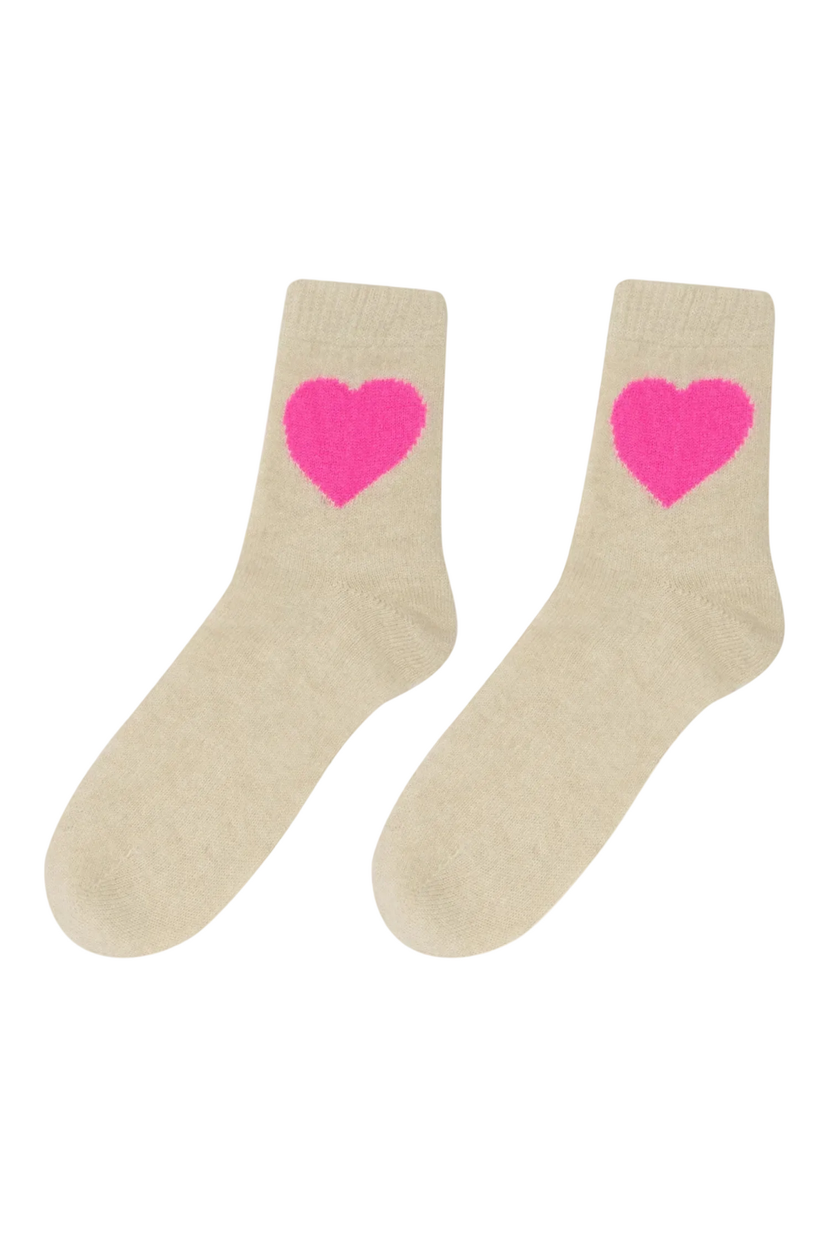 HEART SOCKS- CYGNET/COSMOS PINK Sassanova