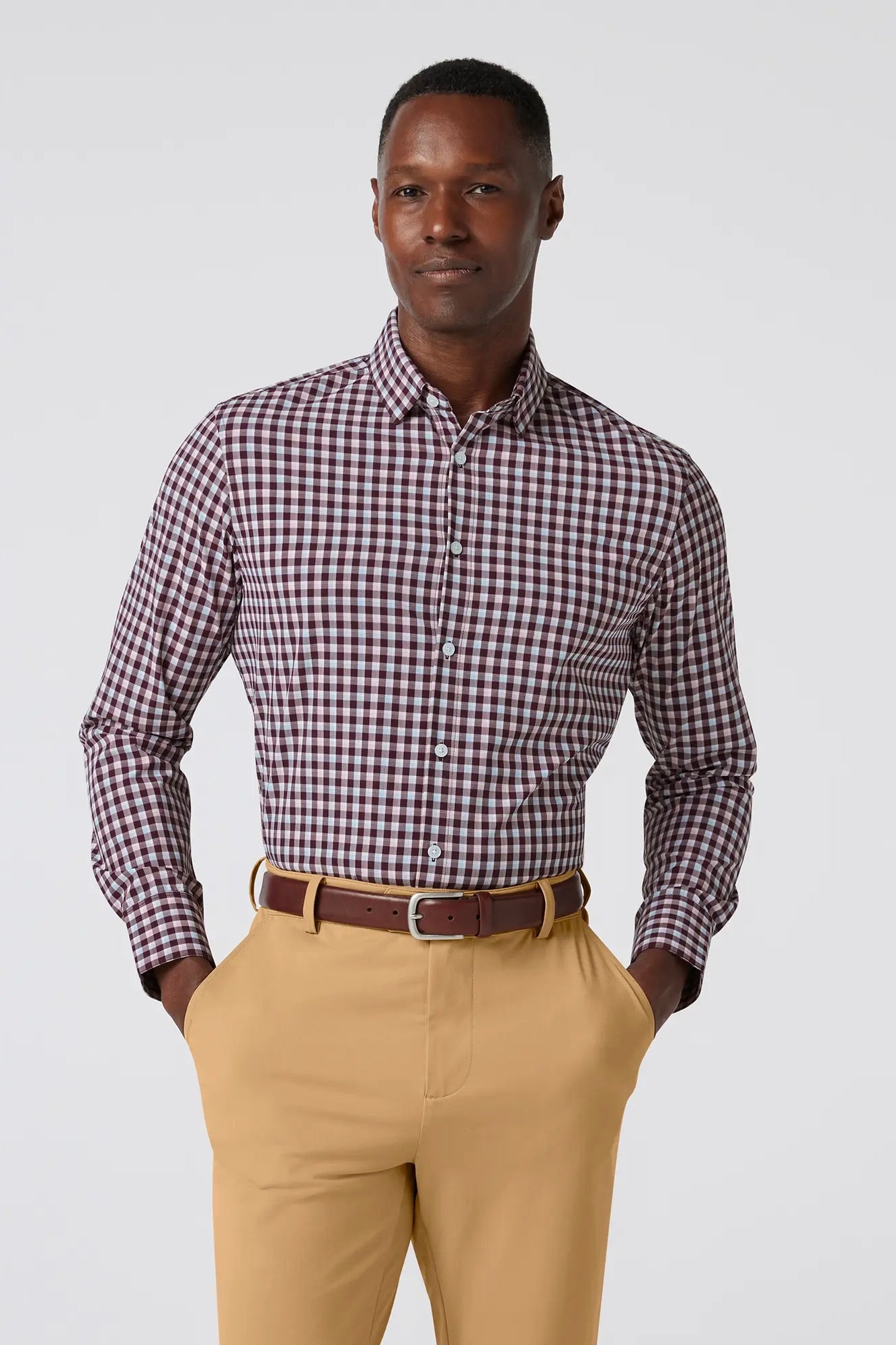LEEWARD LONG SLEEVE DRESS SHIRT - Long Sleeved Shirts - Novaman