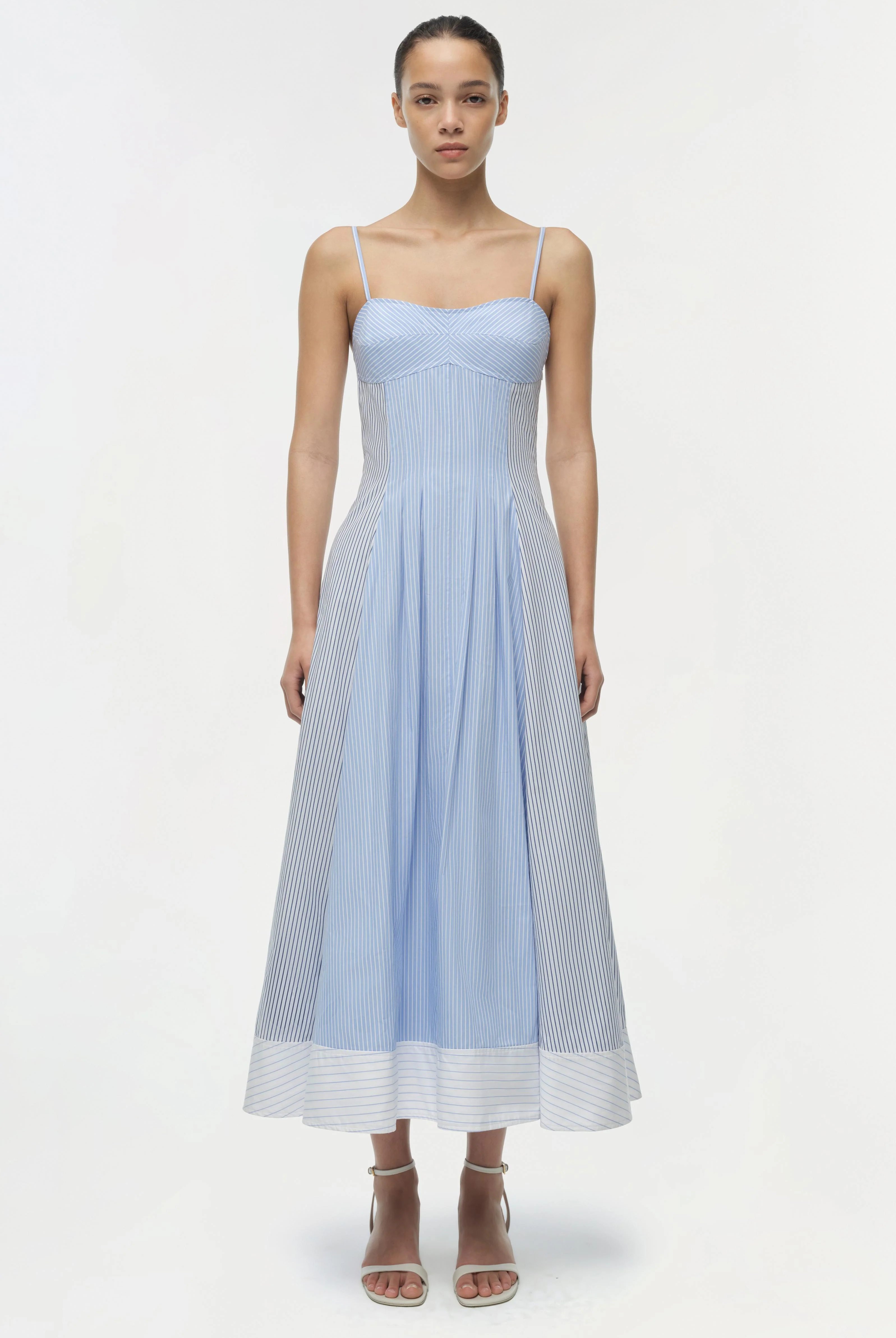 CHAMBERLAIN COTTON MIDI DRESS - Dresses - Sassanova